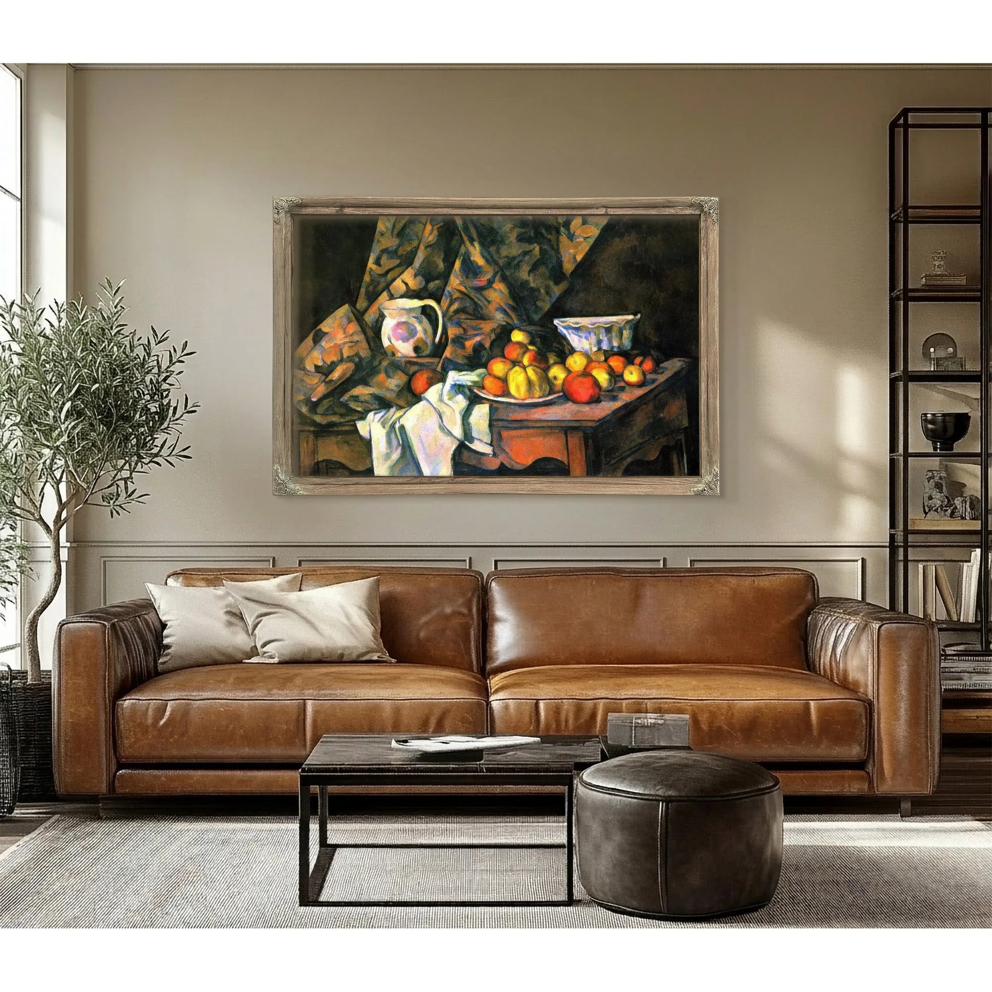 Still Life With Flower Holder 1905 By Paul Cezanne Fine Art Print