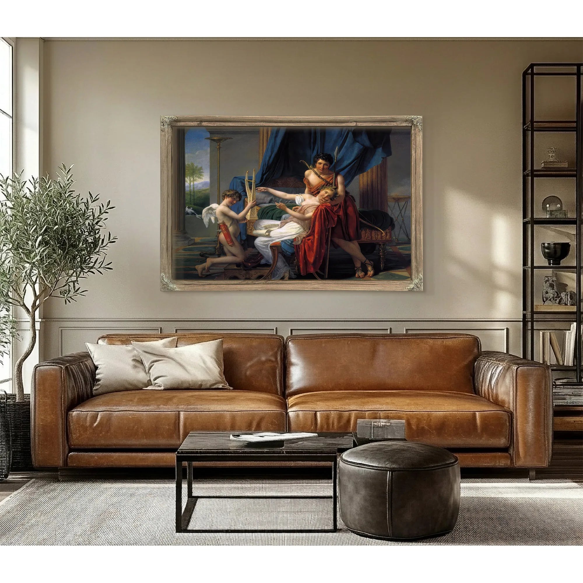 David By Jacques Louis David Fine Art Print