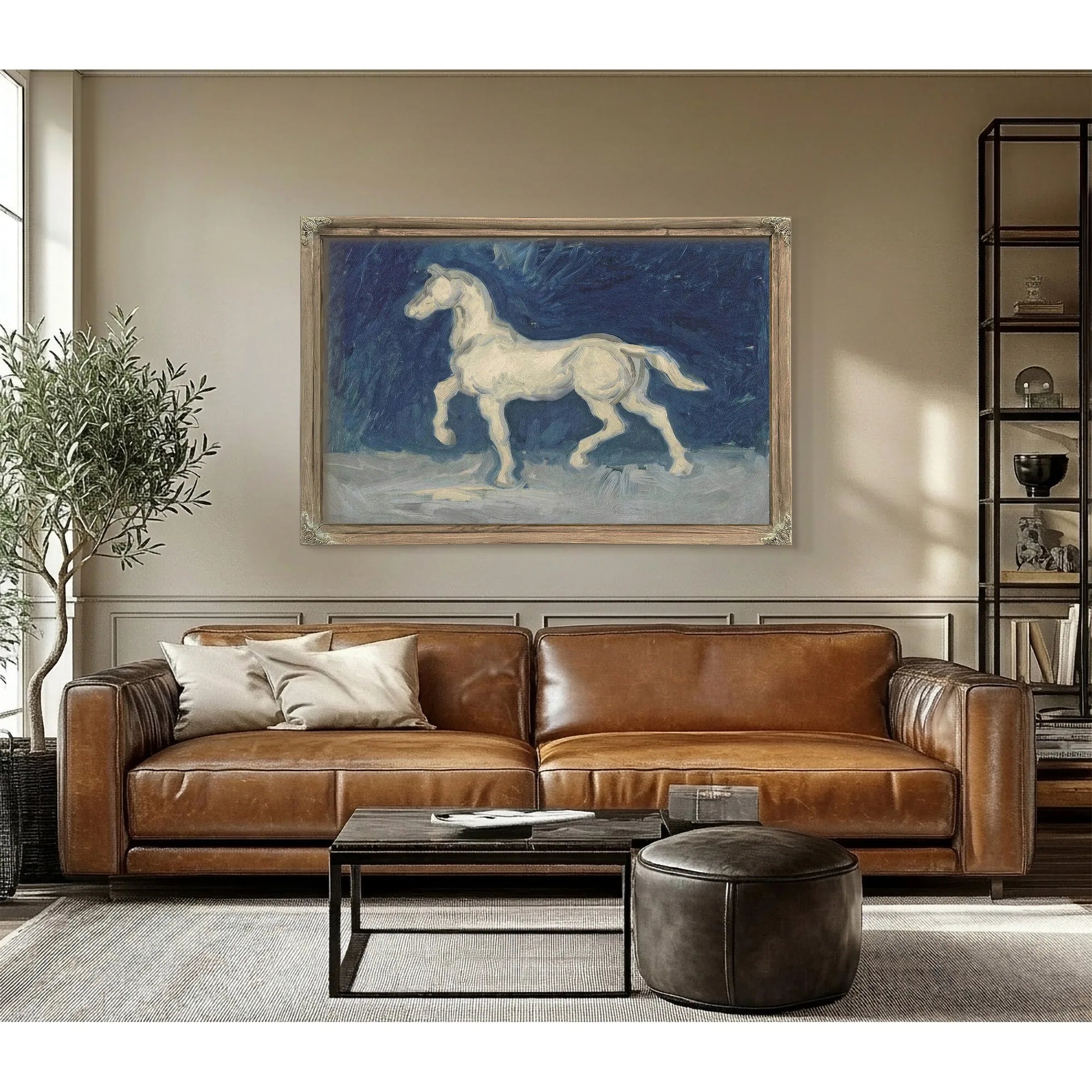 Horse By Vincent Van Gogh Fine Art Print