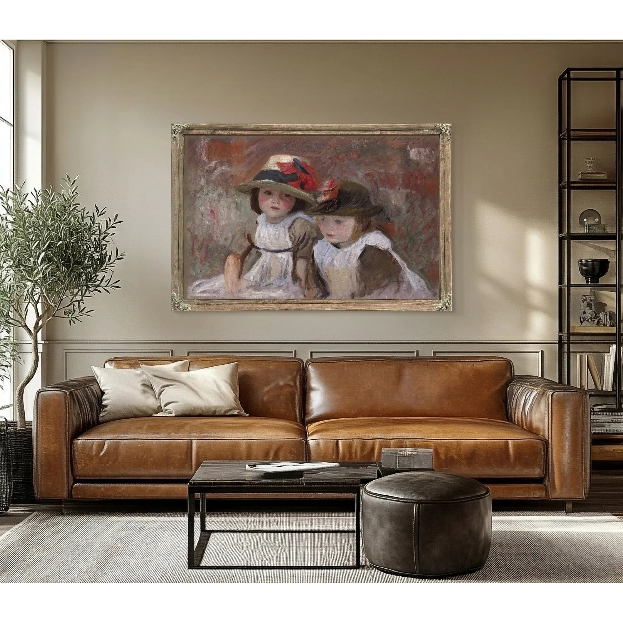 Village Children By John Singer Sargent Fine Art Print