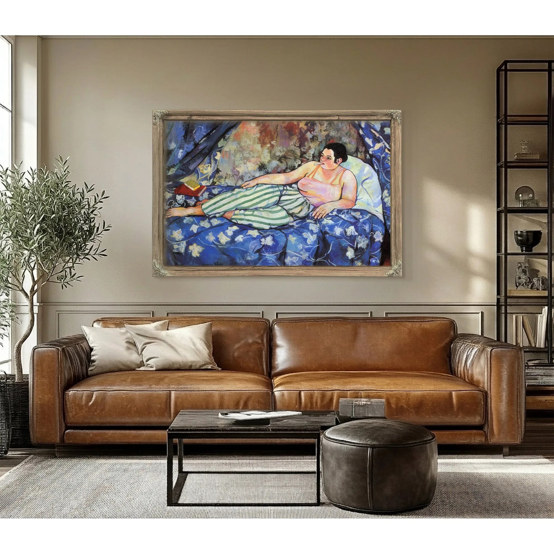 The Blue Room 1923 (2) By Suzanne Valadon Fine Art Print