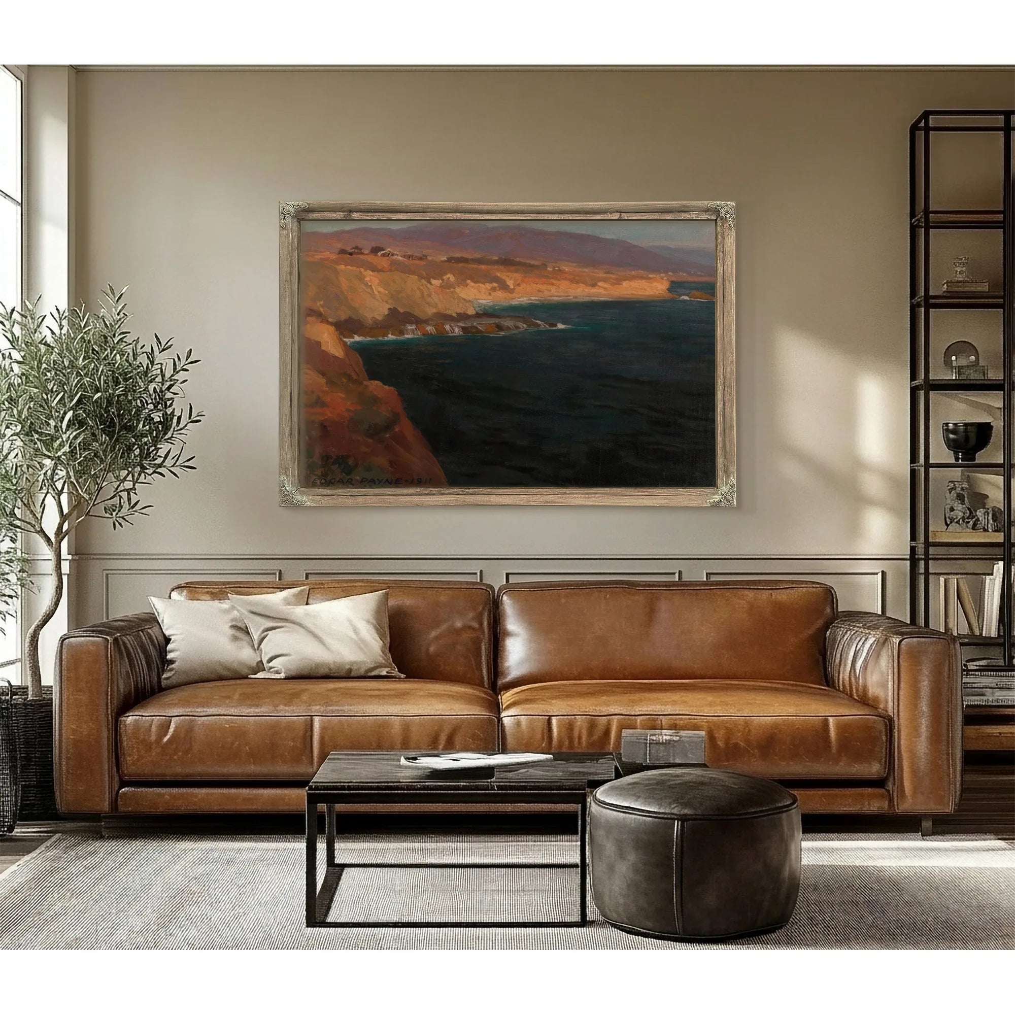 Old Laguna, 1911 By Edgar Payne Fine Art Print