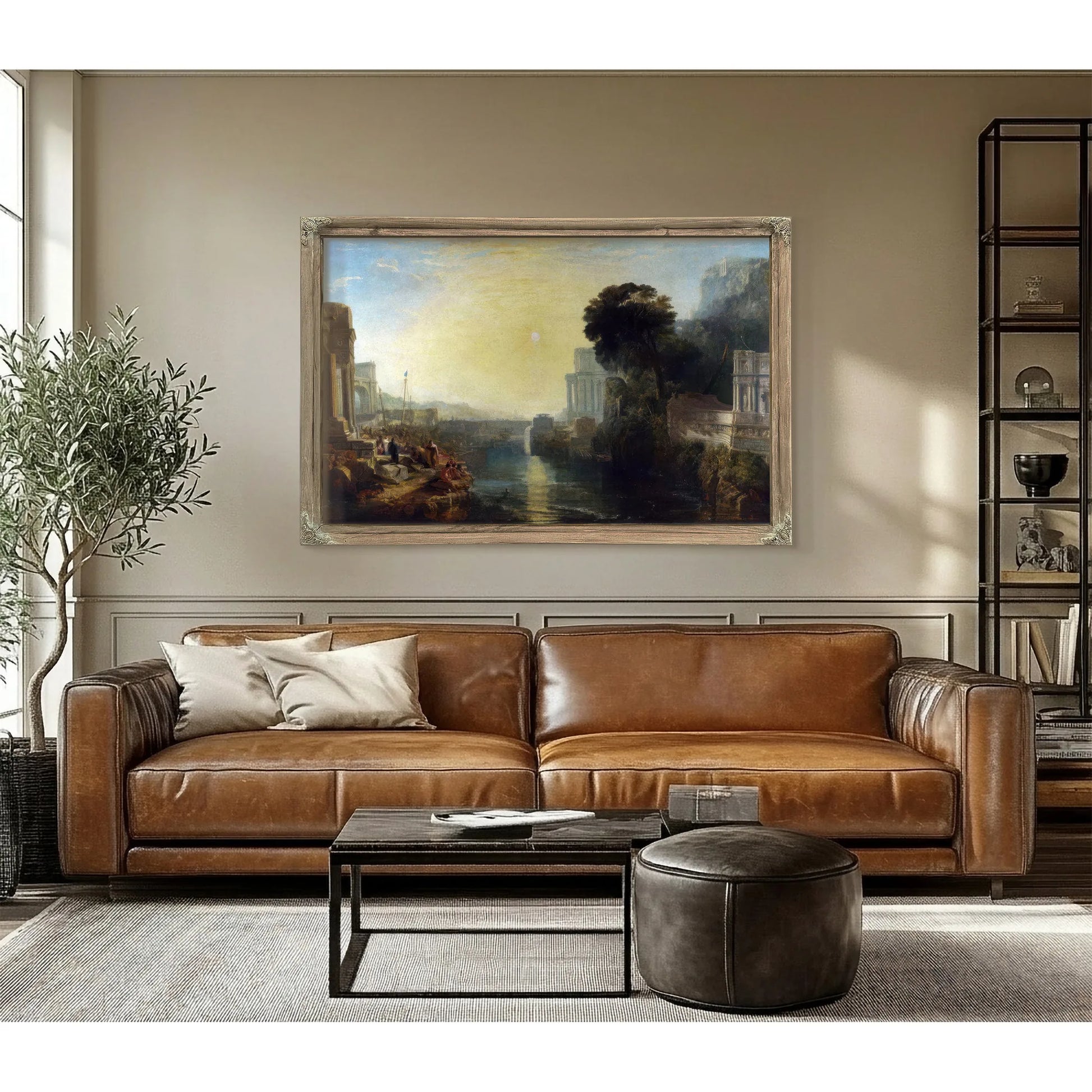 Dido Building Carthage 1815 By Joseph Mallord William Turner Fine Art Print