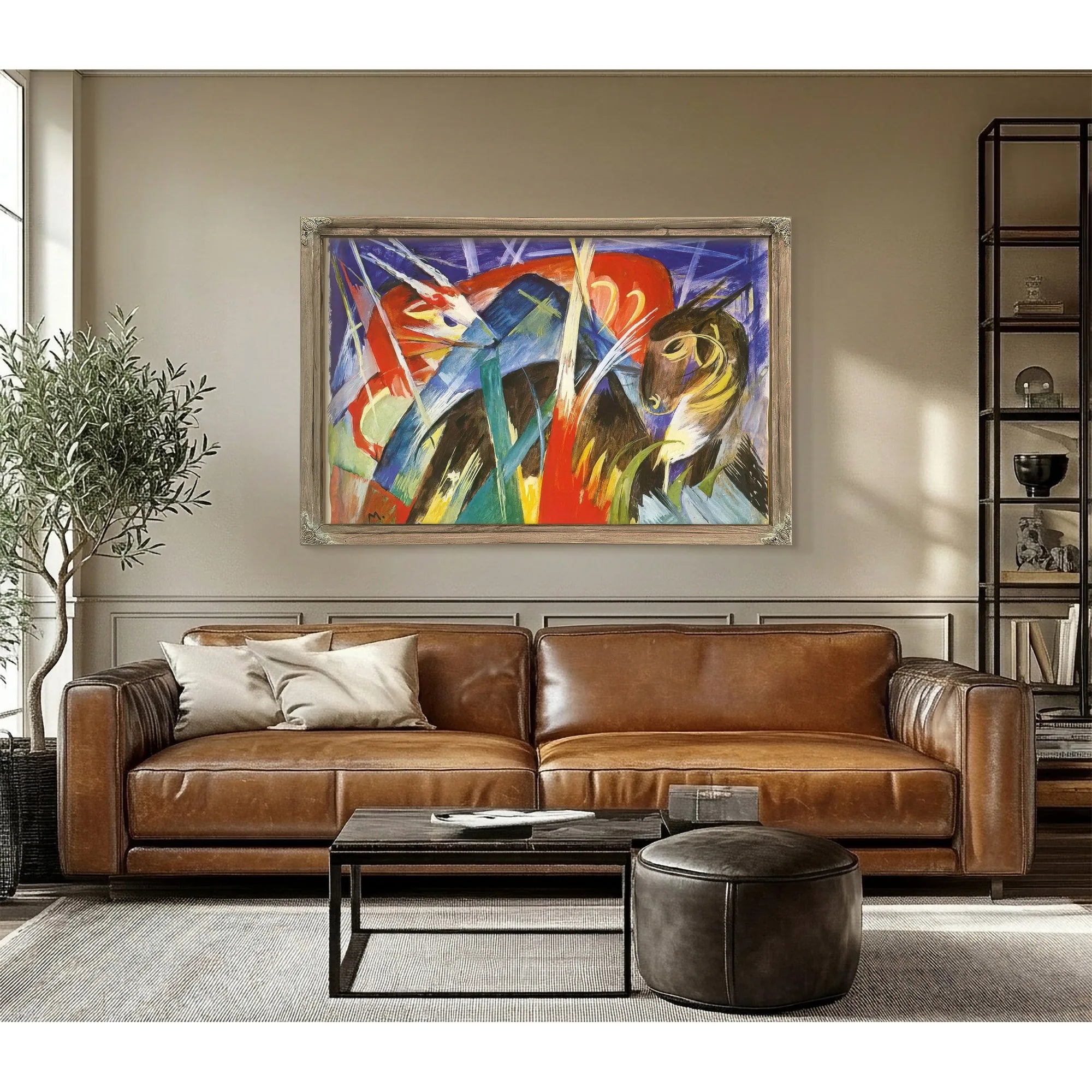 Fairy Animals I By Franz Marc Fine Art Print