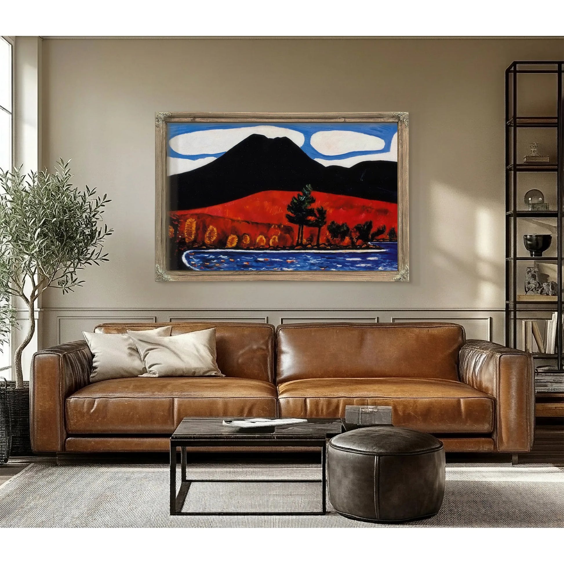 Mount Katahdin Autumn No 2 By Marsden Hartley Fine Art Print