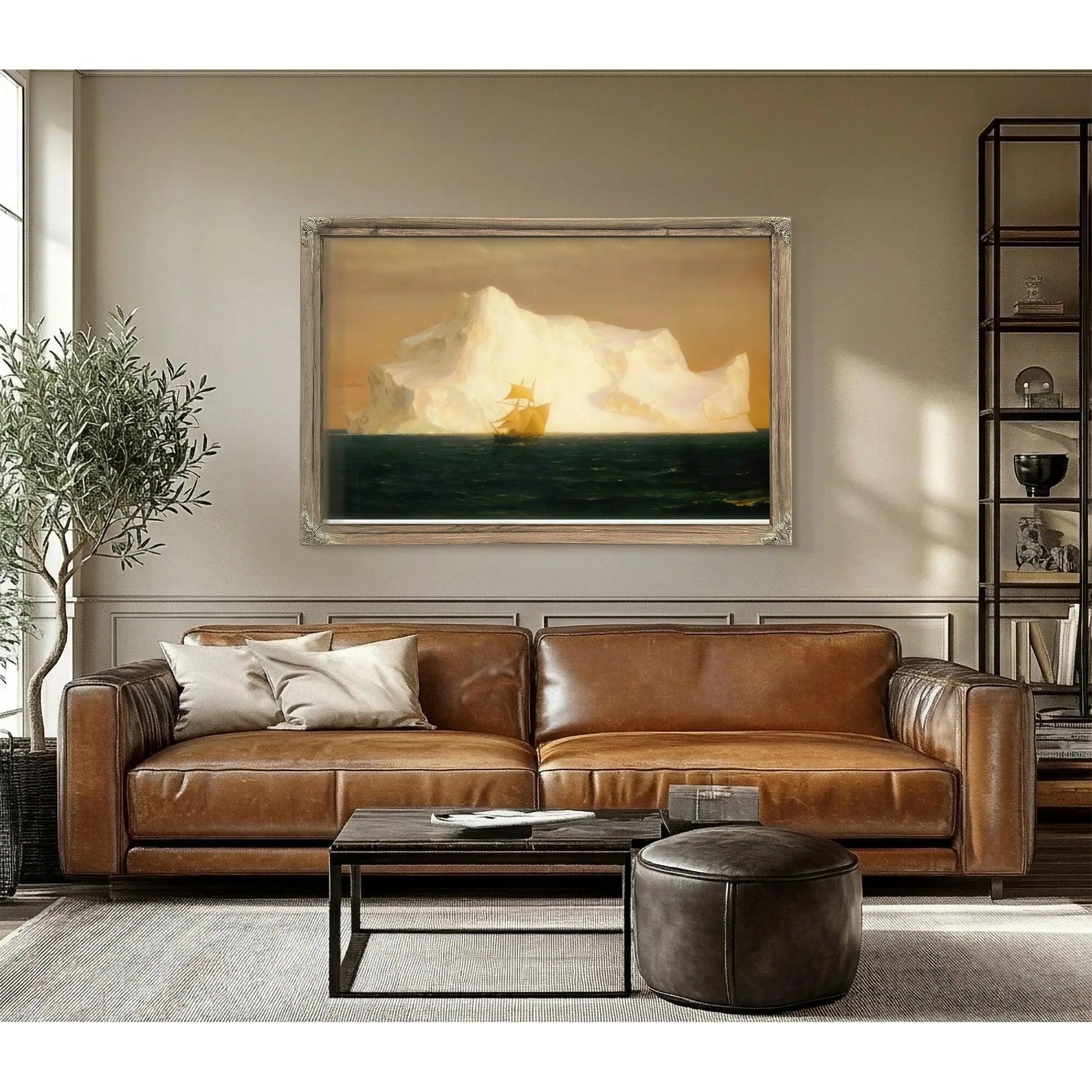 The Iceberg By Frederic Edwin Church Fine Art Print