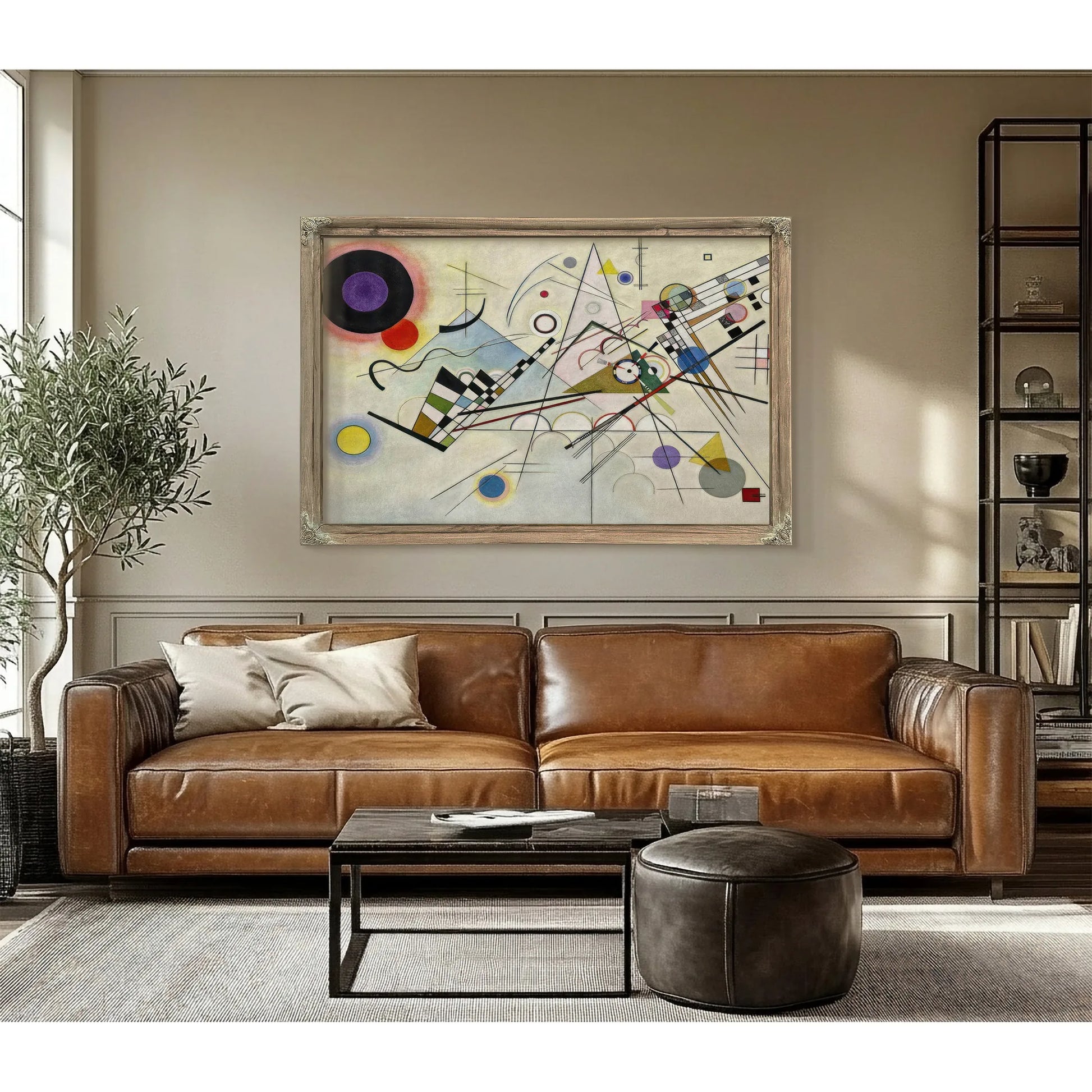 Composition 8 1923 By Wassily Kandinsky Fine Art Print