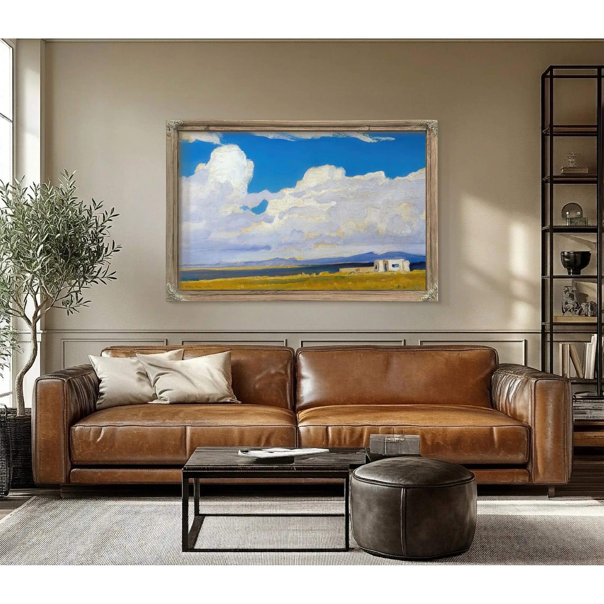 Taos New Mexico By Maynard Dixon Fine Art Print