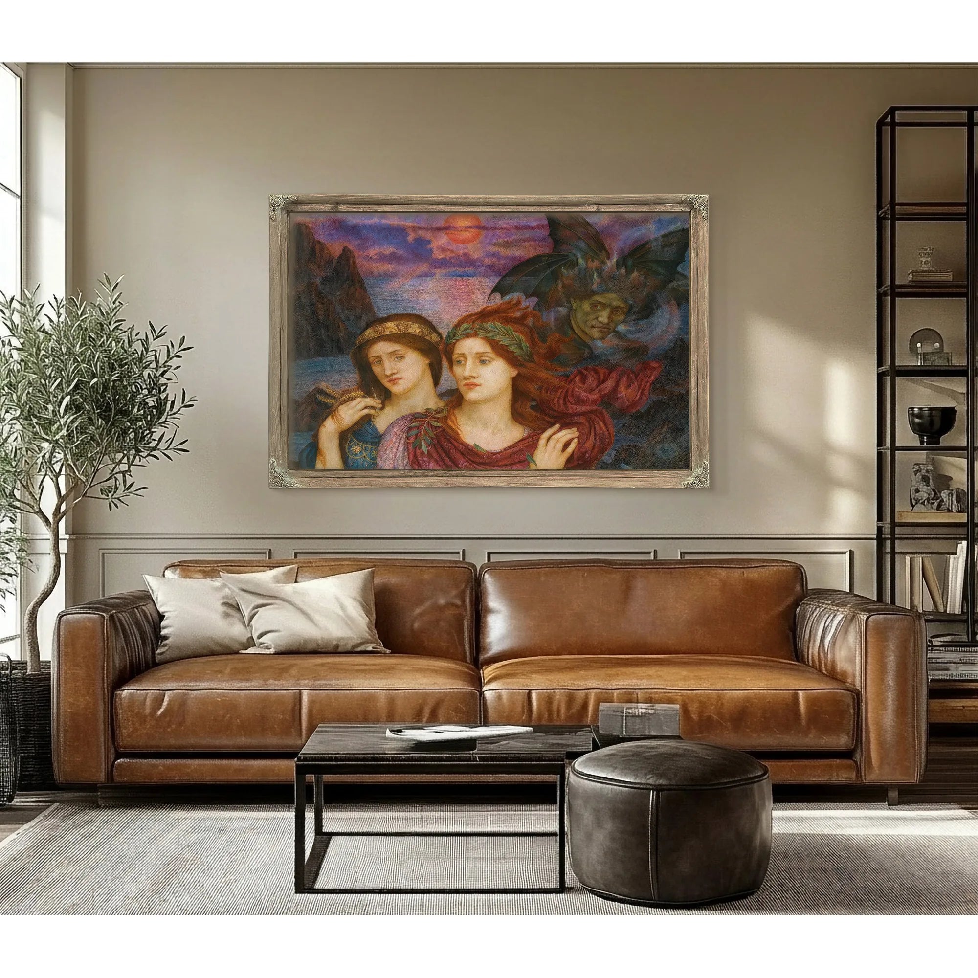 The Vision 1914 By Evelyn De Morgan Fine Art Print