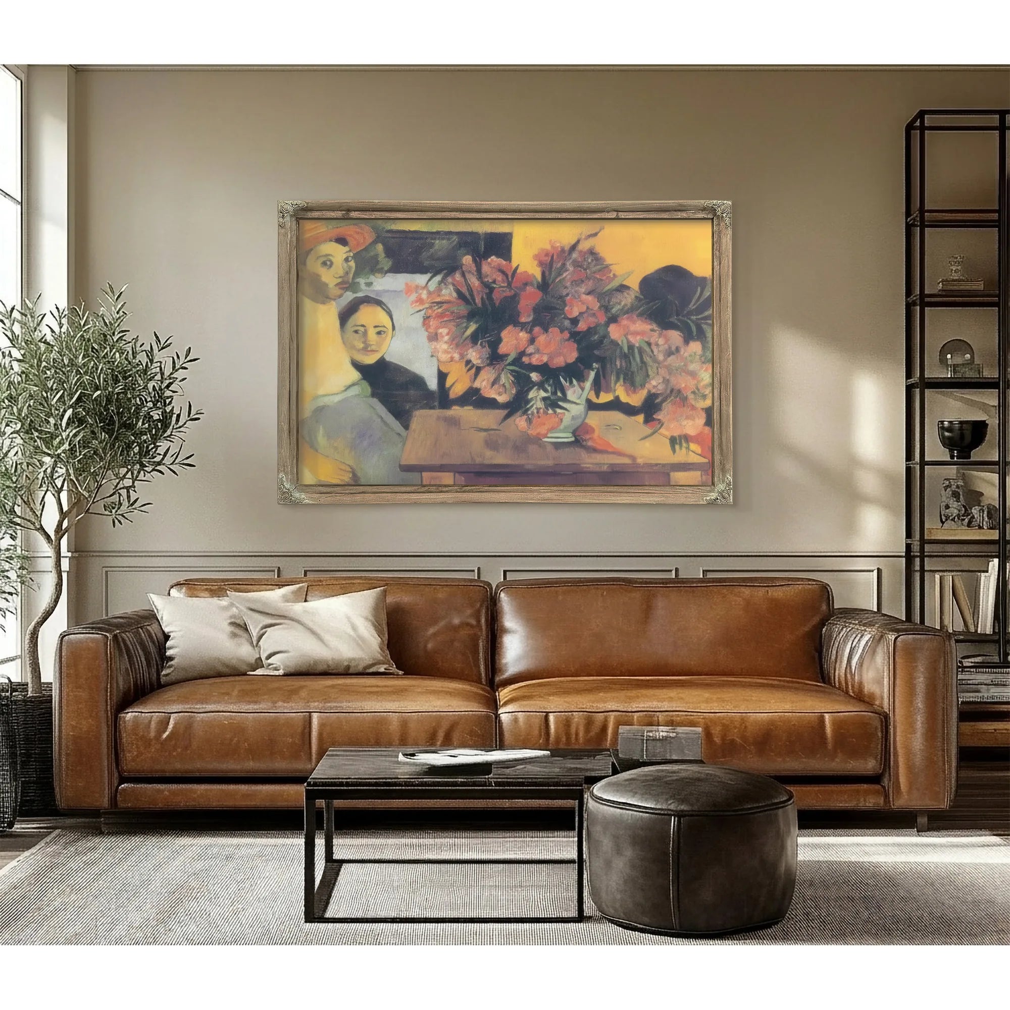 Te Tiare Farani ( Flowers Of France) By Paul Gauguin Fine Art Print