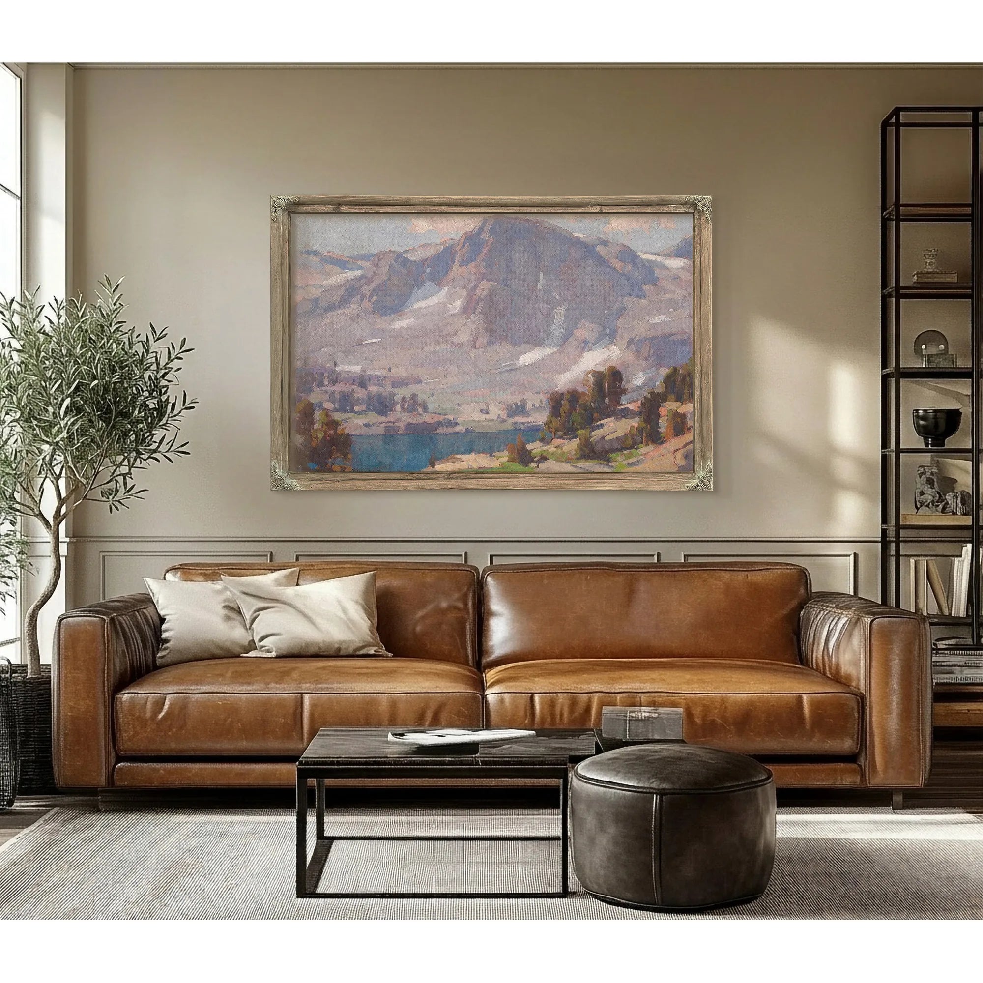 Shadow Creek Country By Edgar Payne Fine Art Print