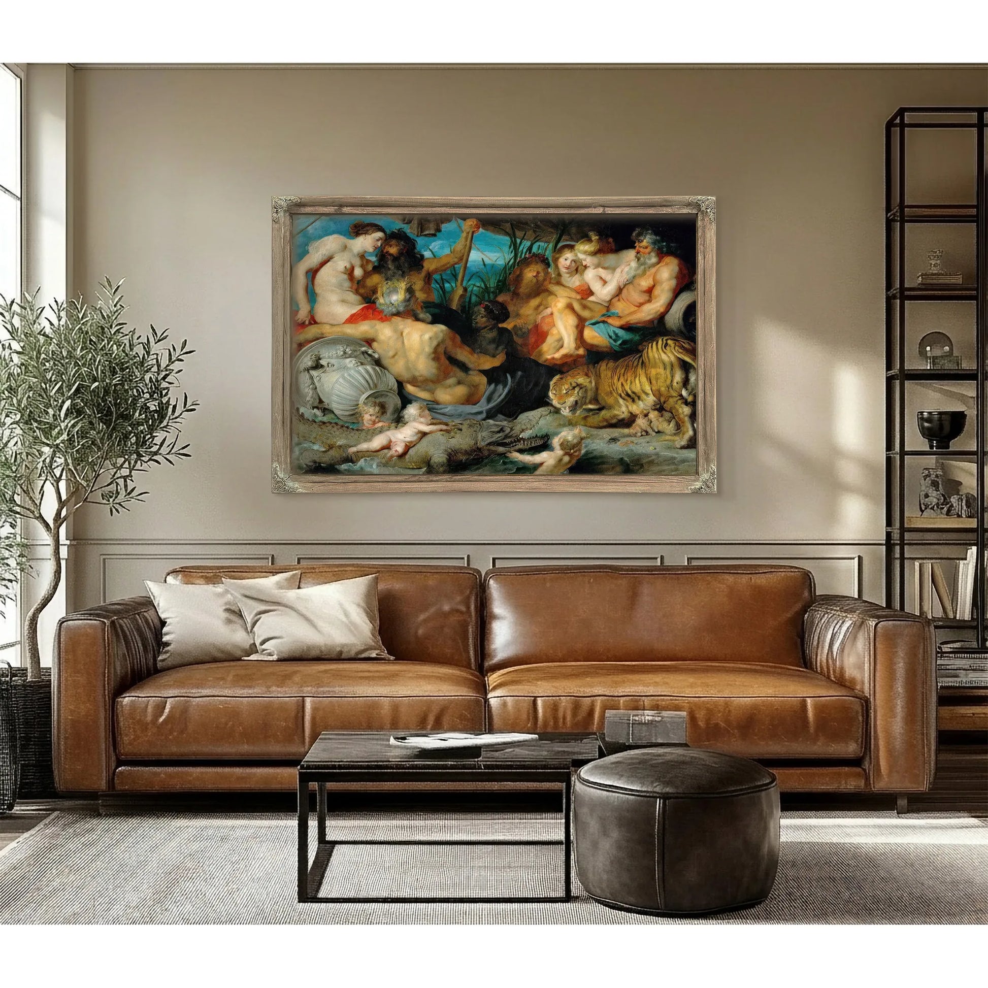 Peter Paul Rubens The Four Continents 1615 By Peter Paul Rubens Fine Art Print
