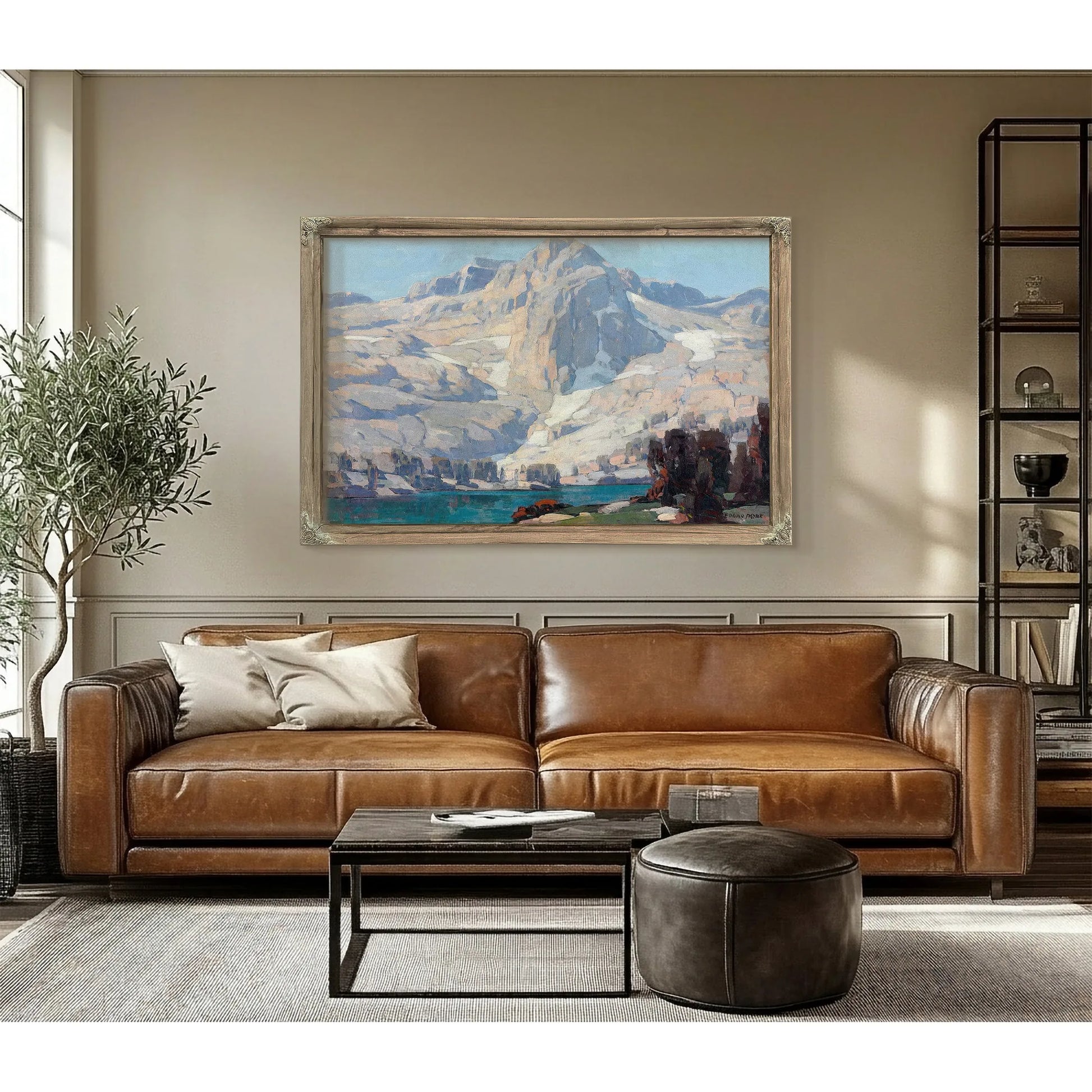 Rae Lake, Sierra Nevada By Edgar Payne Fine Art Print