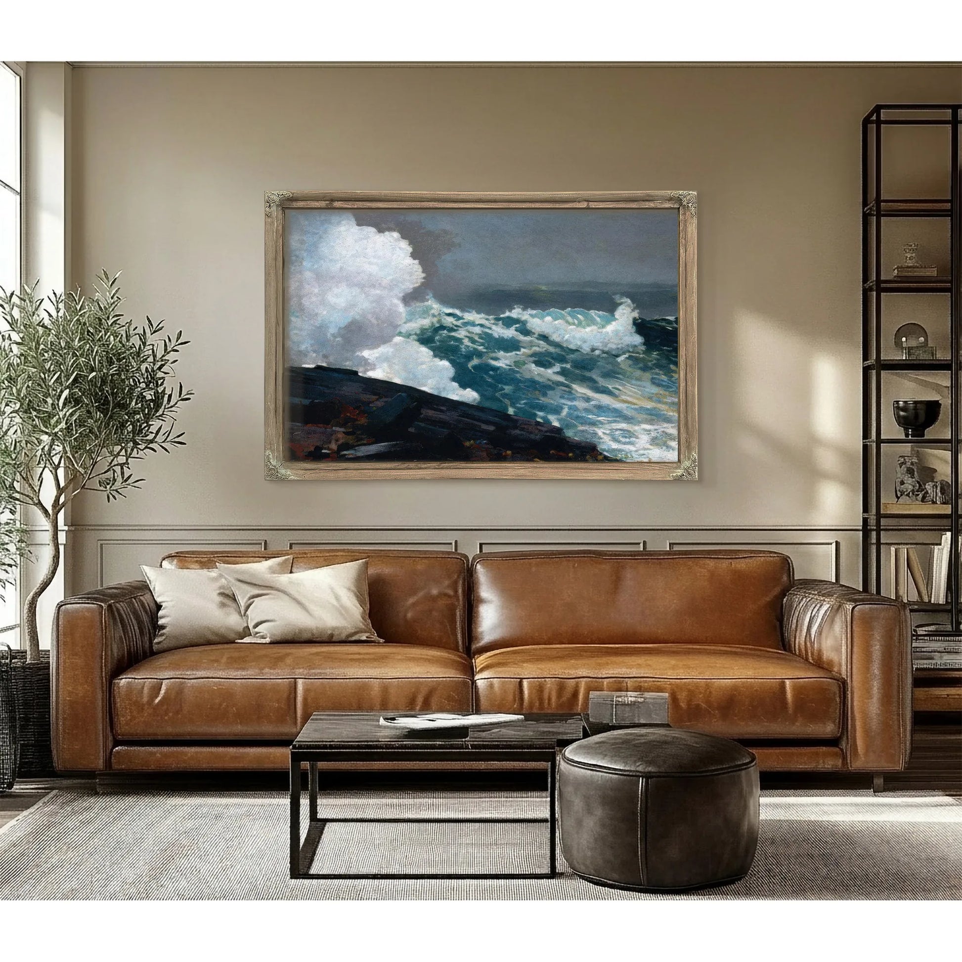 Northeaster 1901 By Winslow Homer Fine Art Print