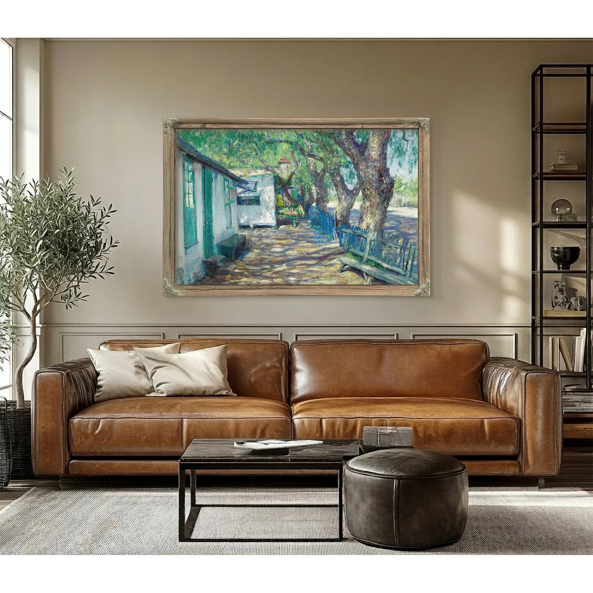 San Gabriel Road, Circa 1914 By Joseph Kleitsch Fine Art Print