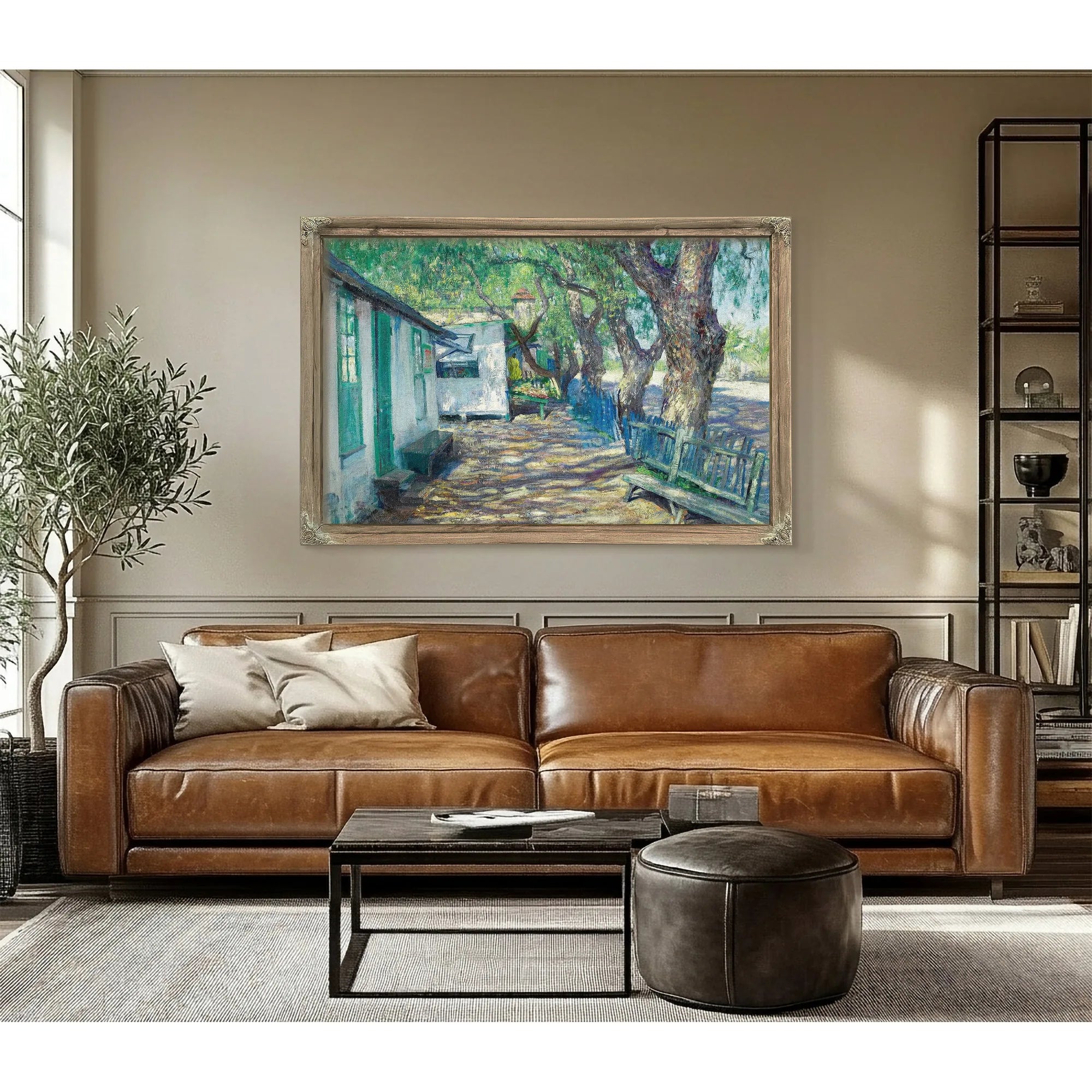 San Gabriel Road, Circa 1914 By Joseph Kleitsch Fine Art Print
