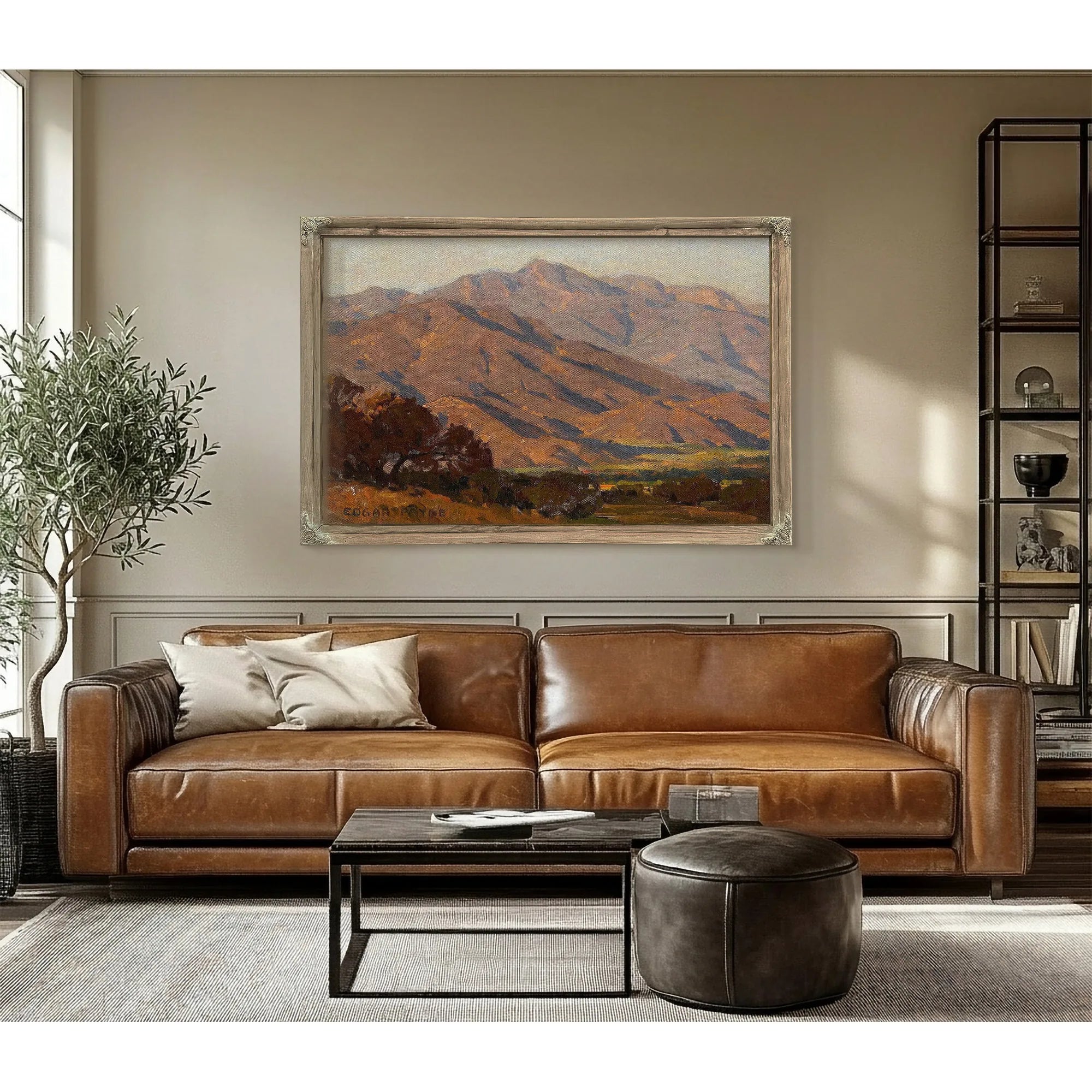 California Hills By Edgar Payne Fine Art Print
