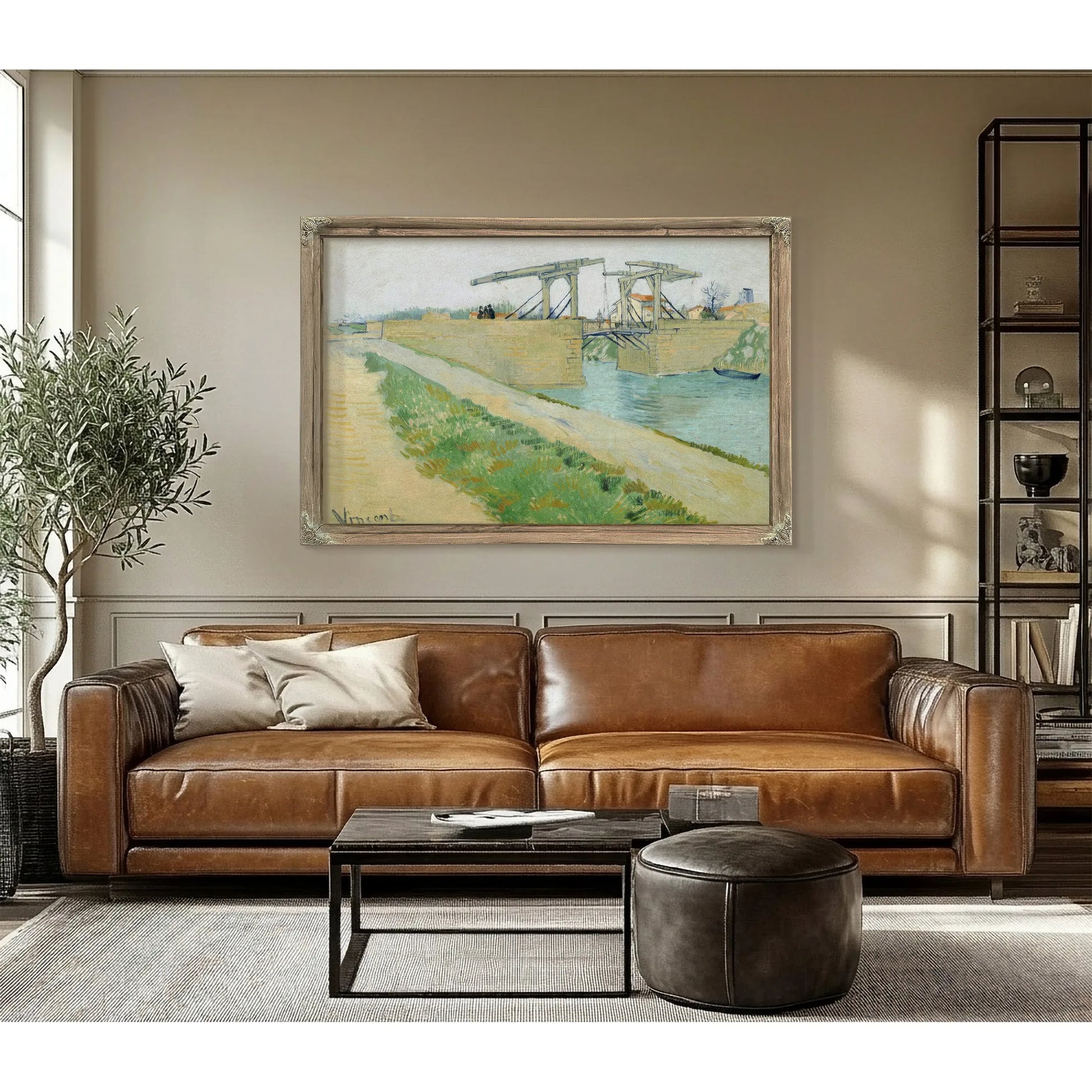 The Langlois Bridge 3 By Vincent Van Gogh Fine Art Print