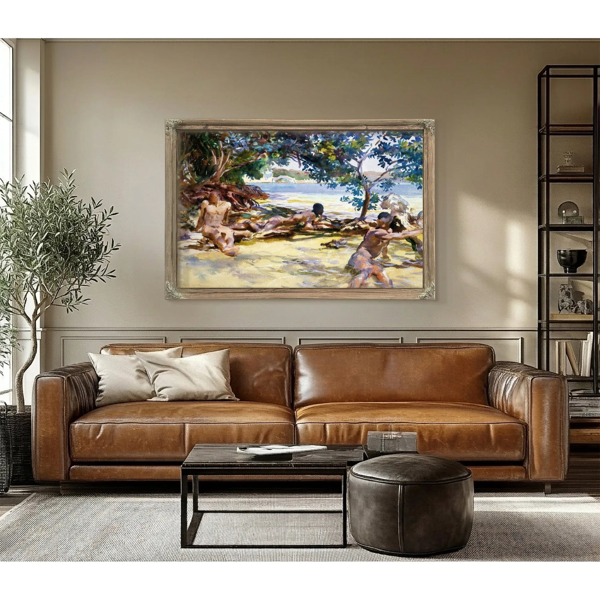 The Bathers By John Singer Sargent Fine Art Print