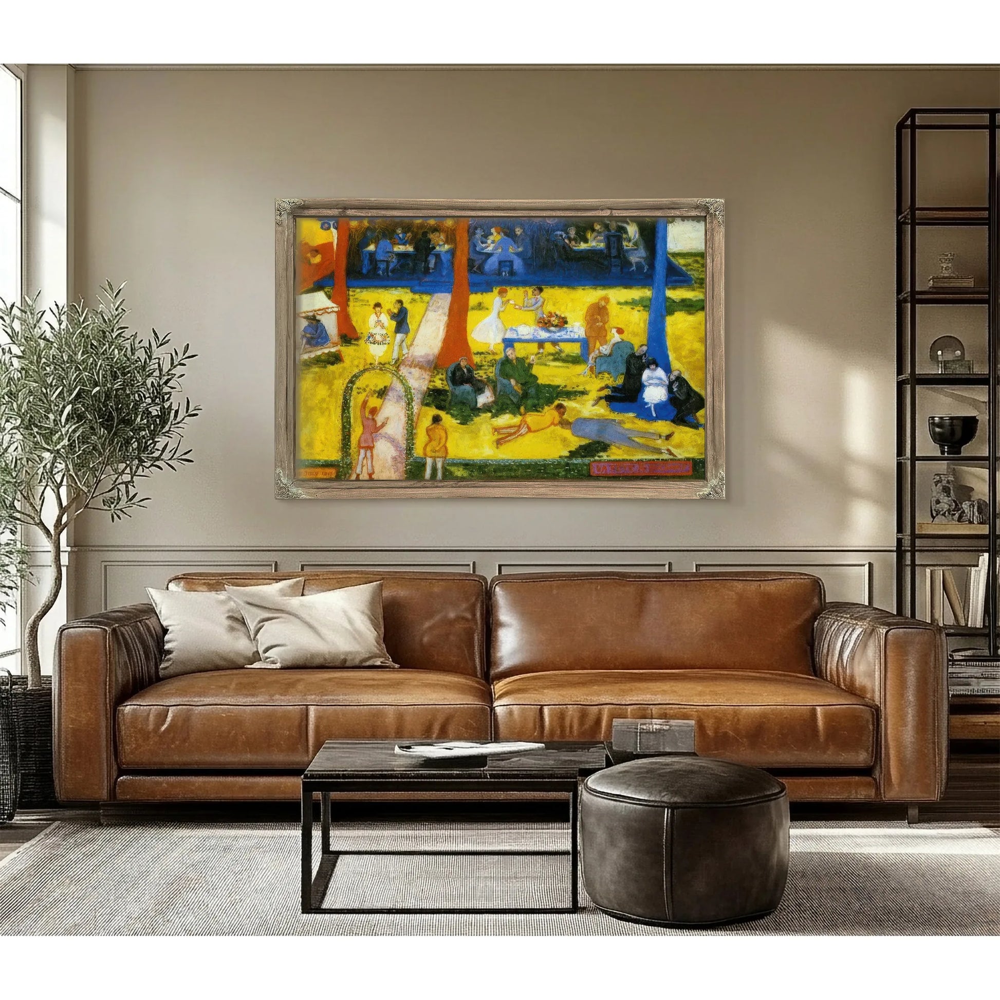 La Fete O Duchamp By Florine Stettheimer Fine Art Print