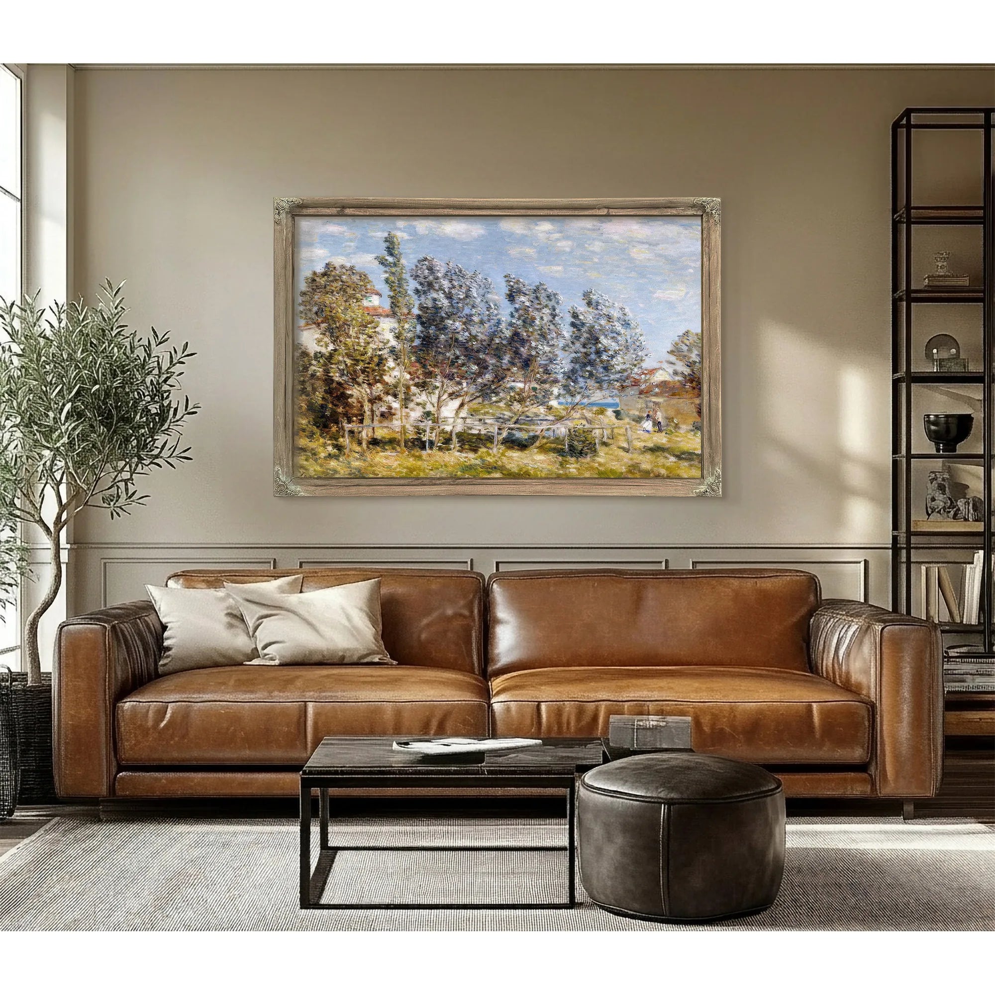 The Southwest Wind By Childe Hassam Fine Art Print
