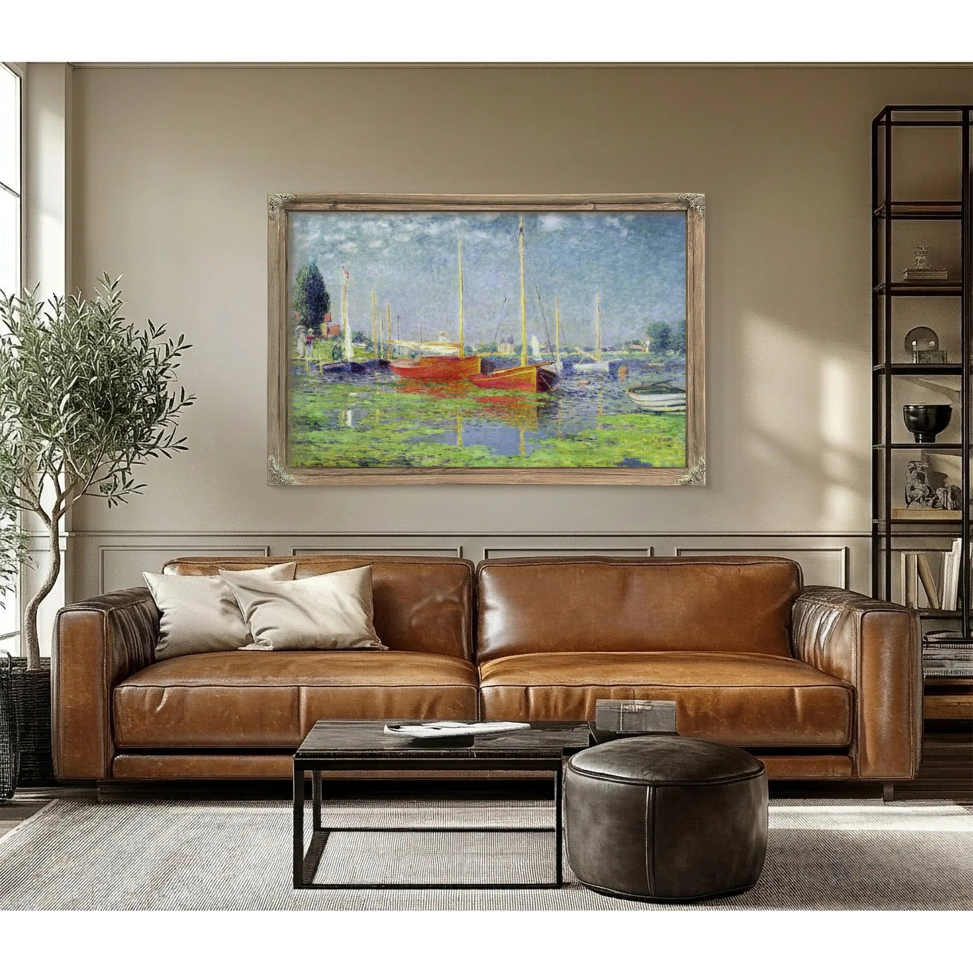 Argenteuil 1 By Claude Monet Fine Art Print