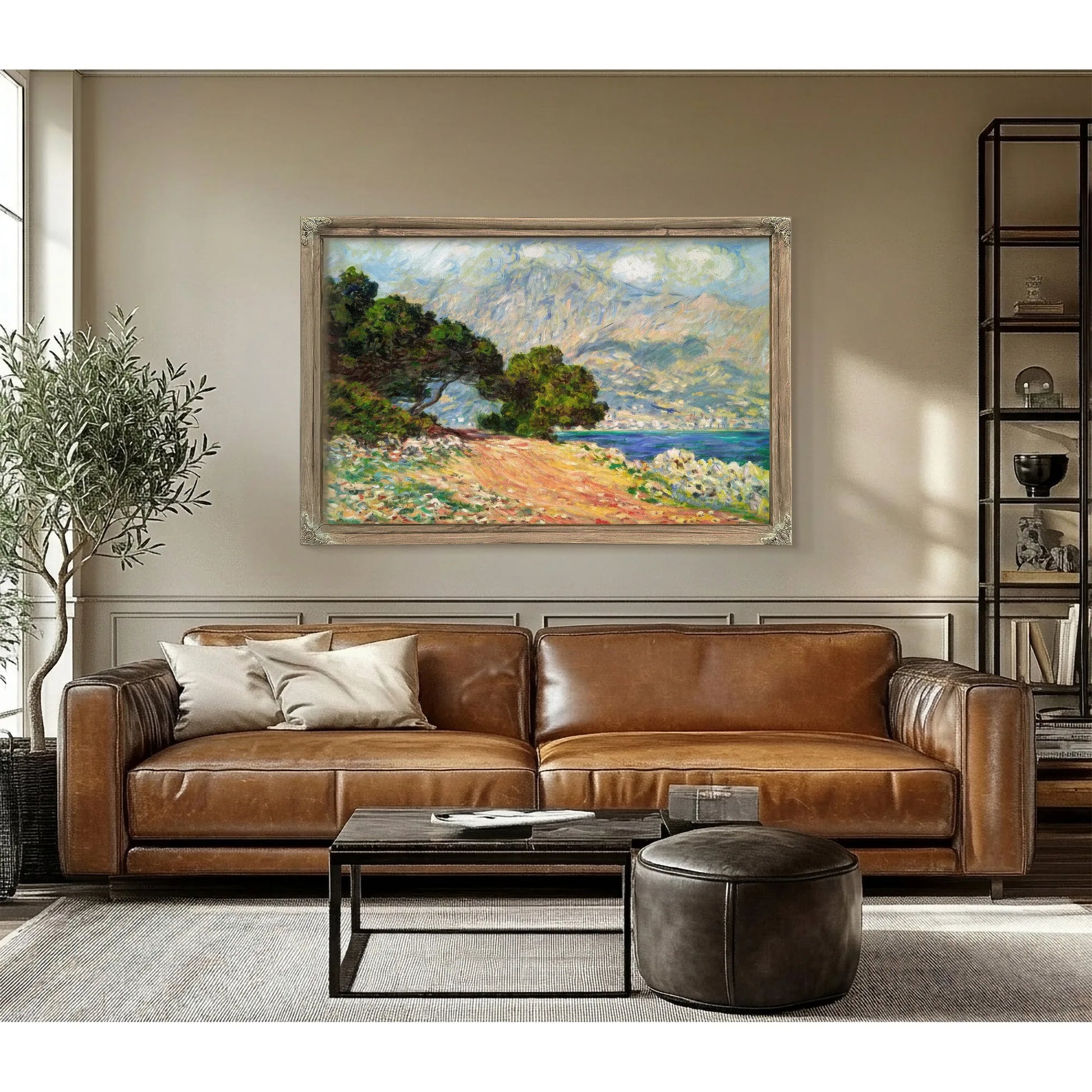 Cap Martin By Claude Monet Fine Art Print