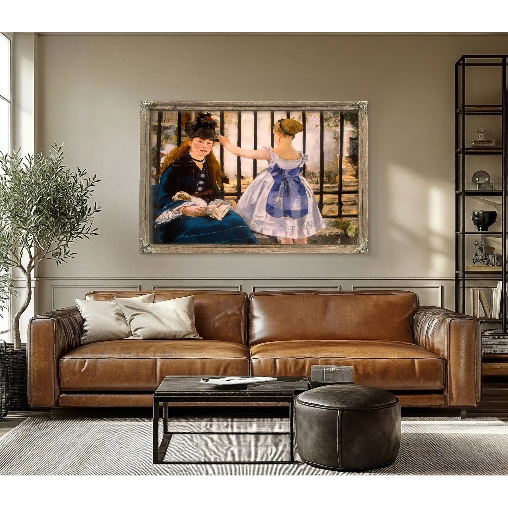 The Railway By Edouard Manet Fine Art Print