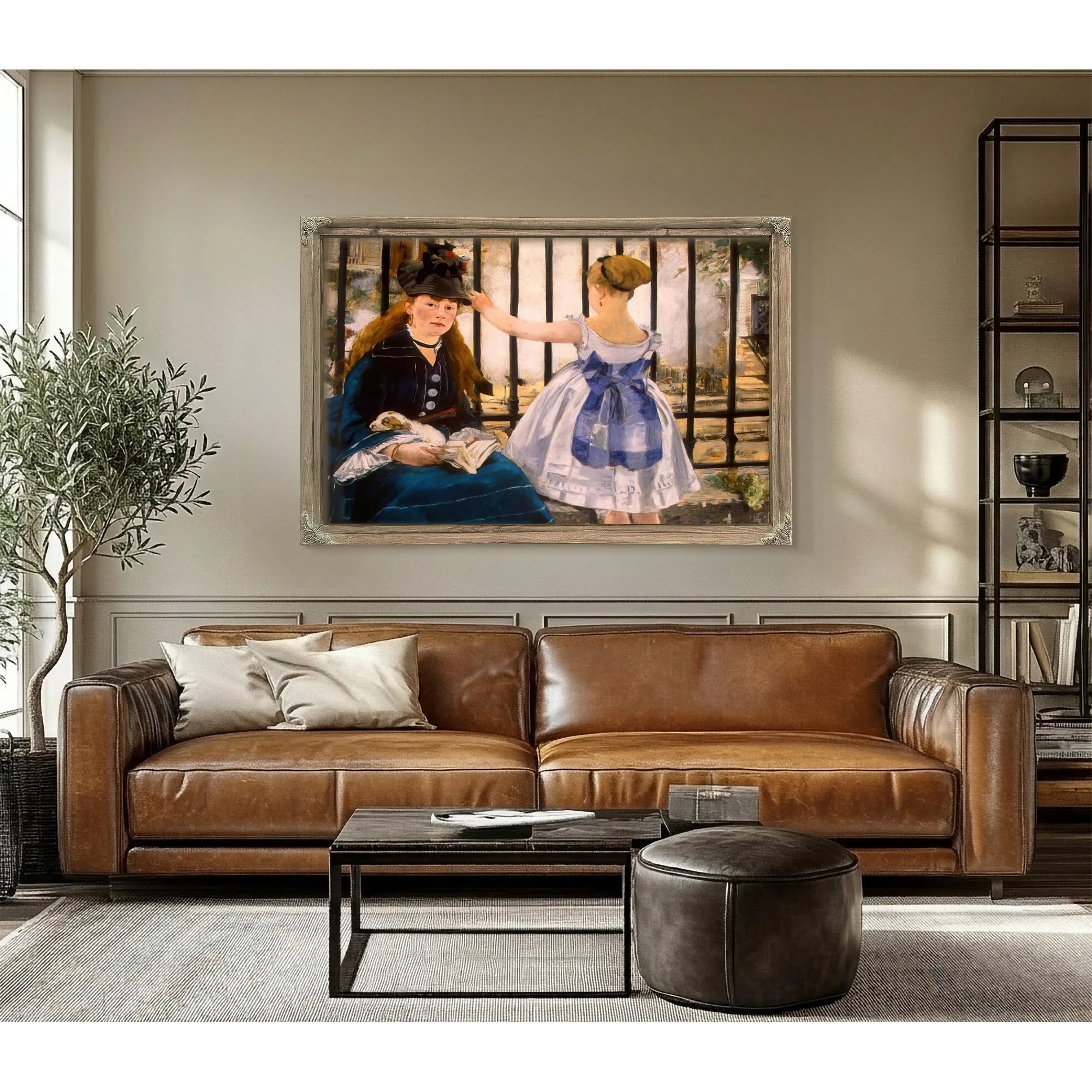 The Railway By Edouard Manet Fine Art Print