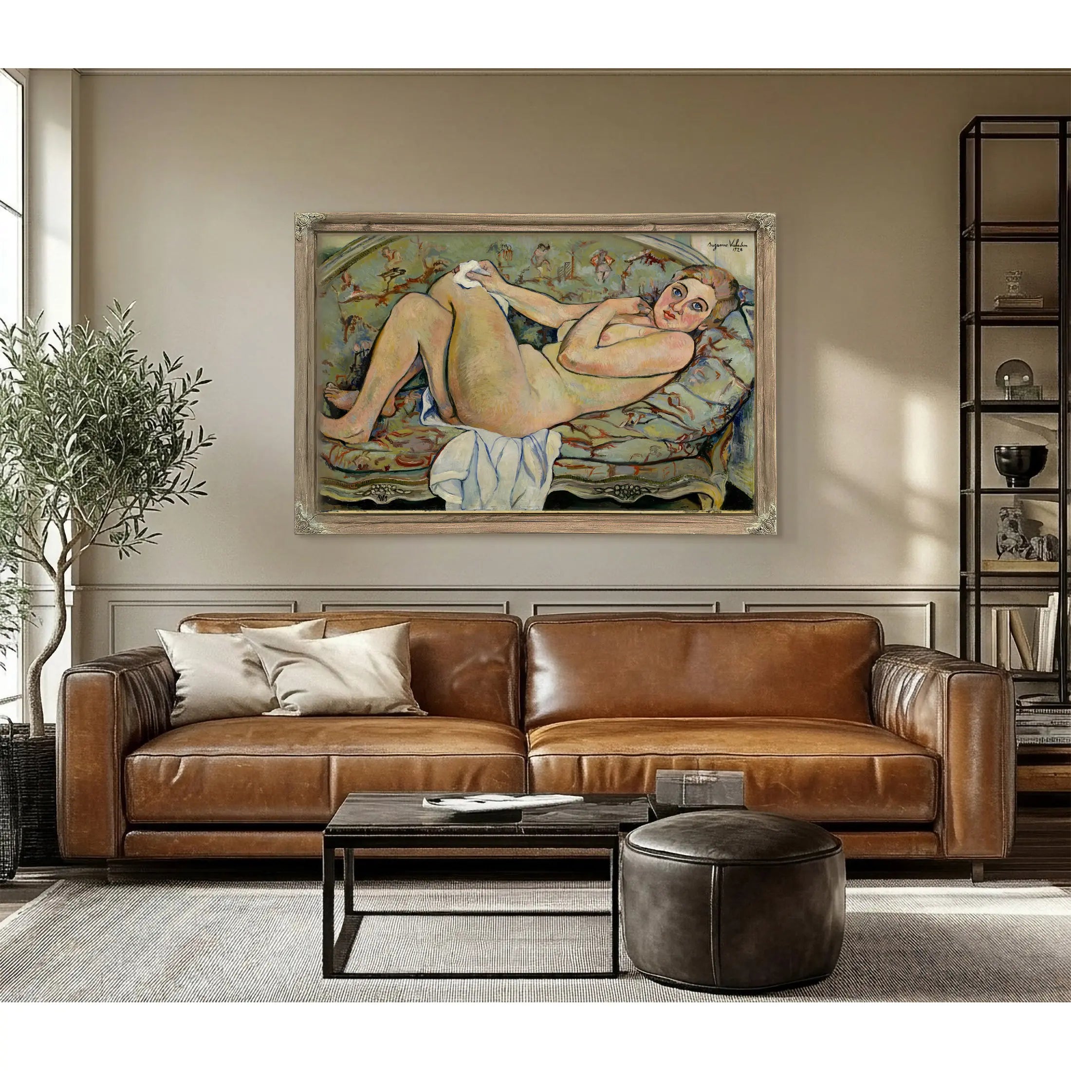 Reclining Nude by Suzanne Valadon