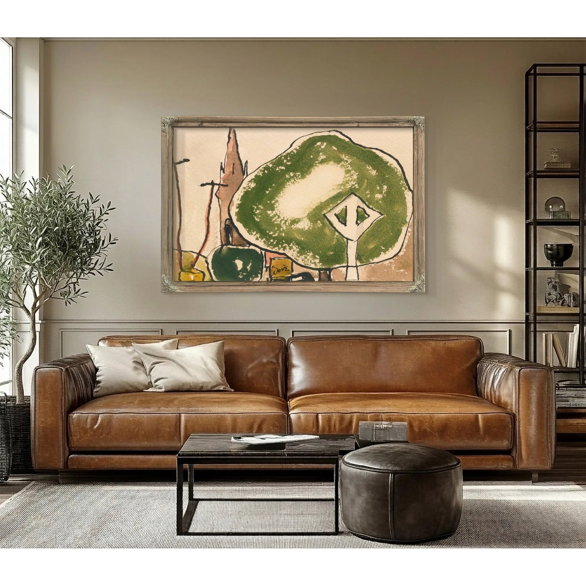 St. Peter's By Arthur Dove Fine Art Print