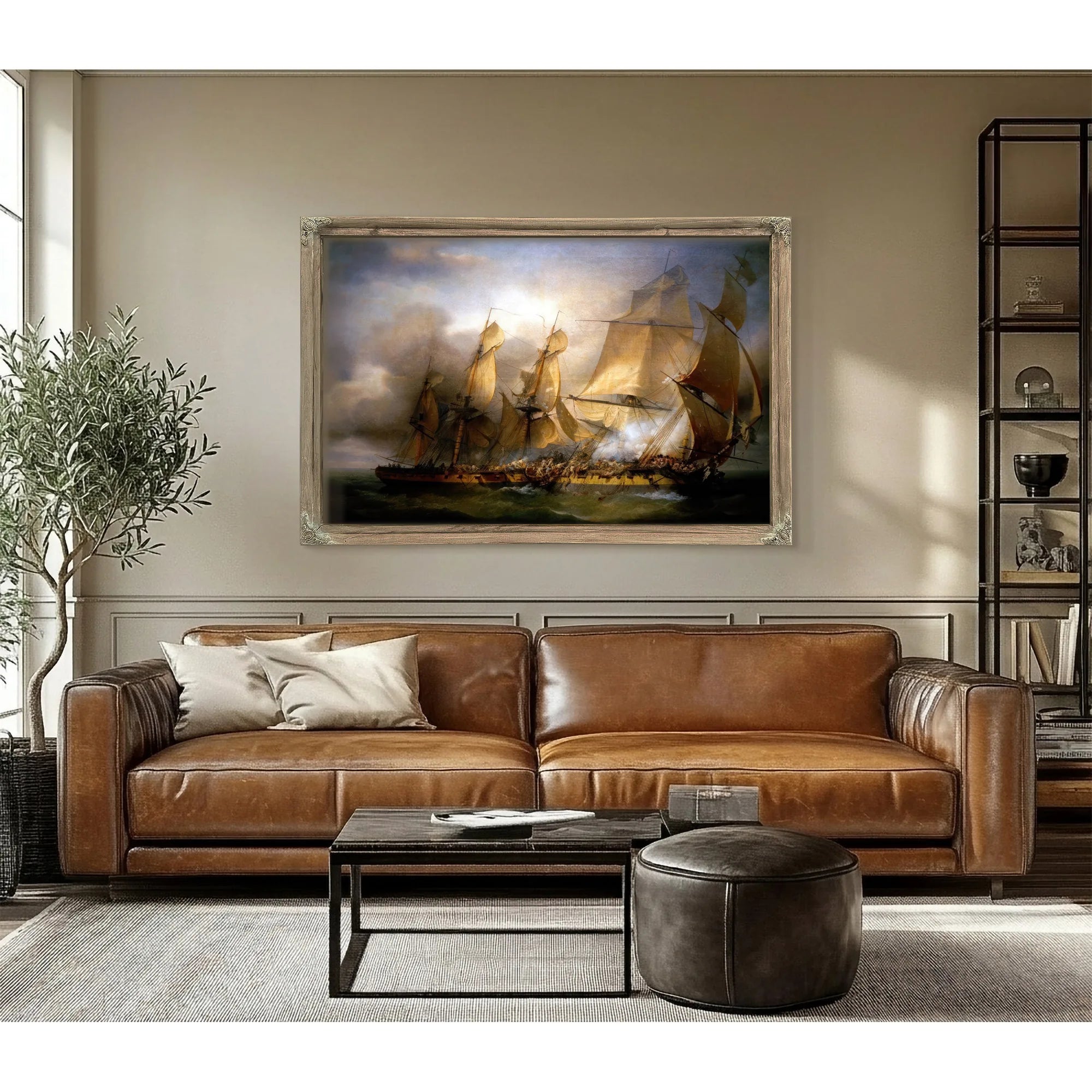 Bayonnaise Vs Embuscade By Louis Philippe Crepin Fine Art Print