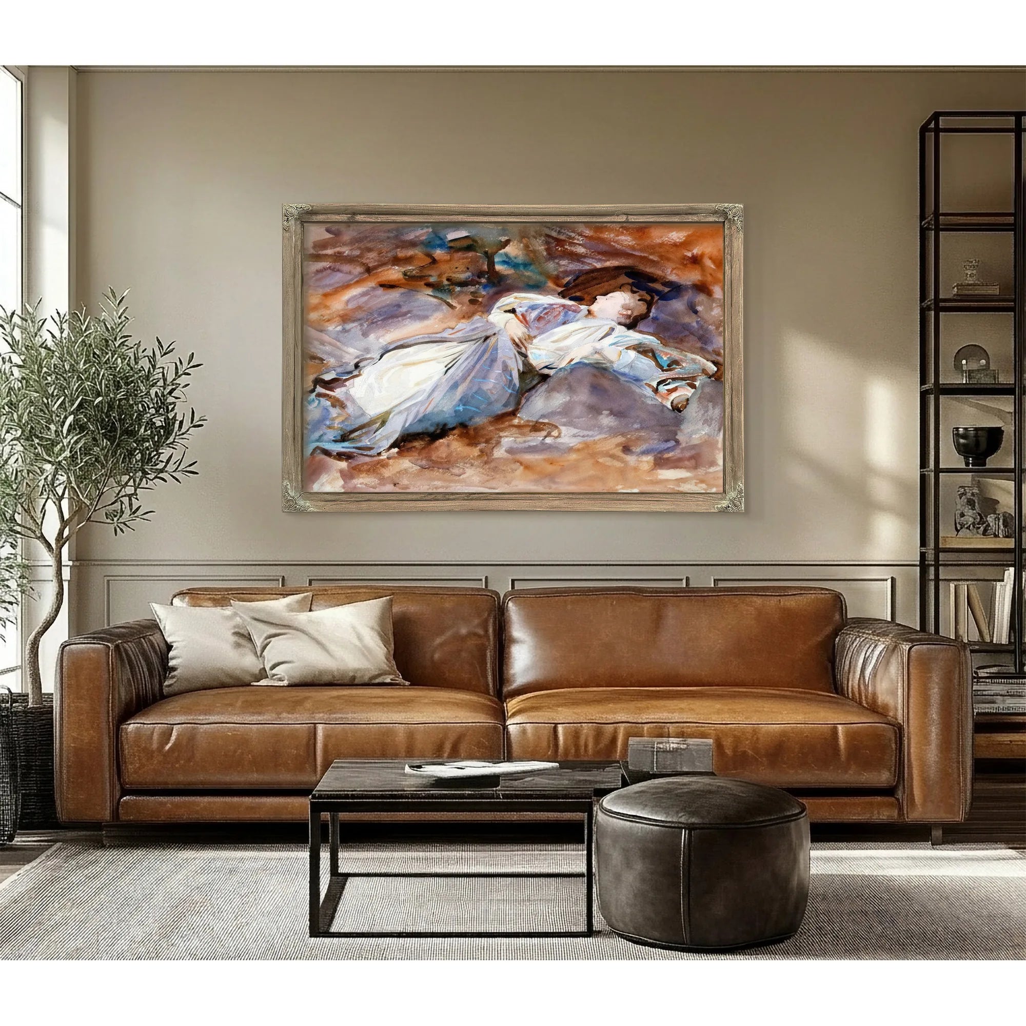Violet Sleeping By John Singer Sargent Fine Art Print