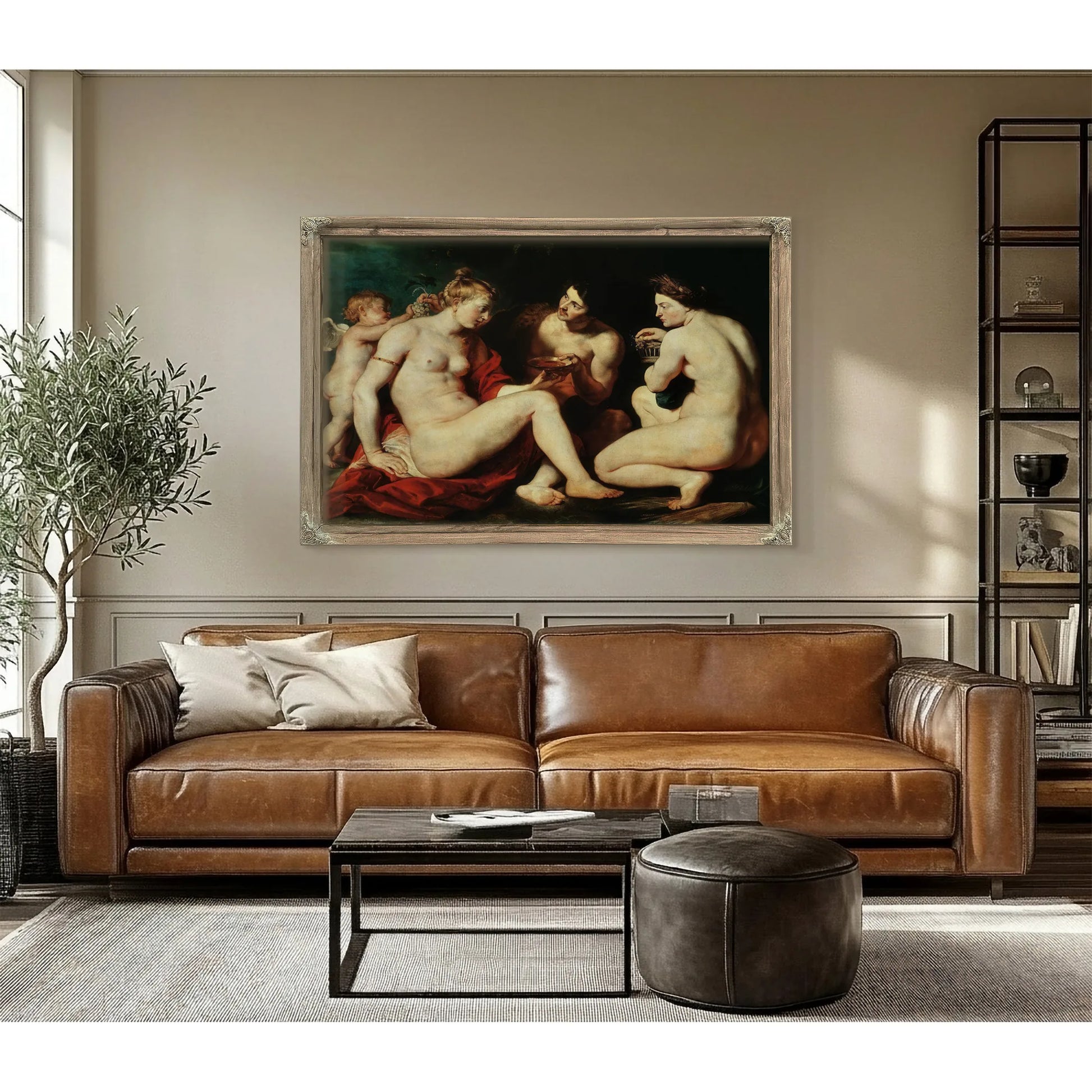 Venus Cupid Bacchus And Ceres By Peter Paul Rubens Fine Art Print