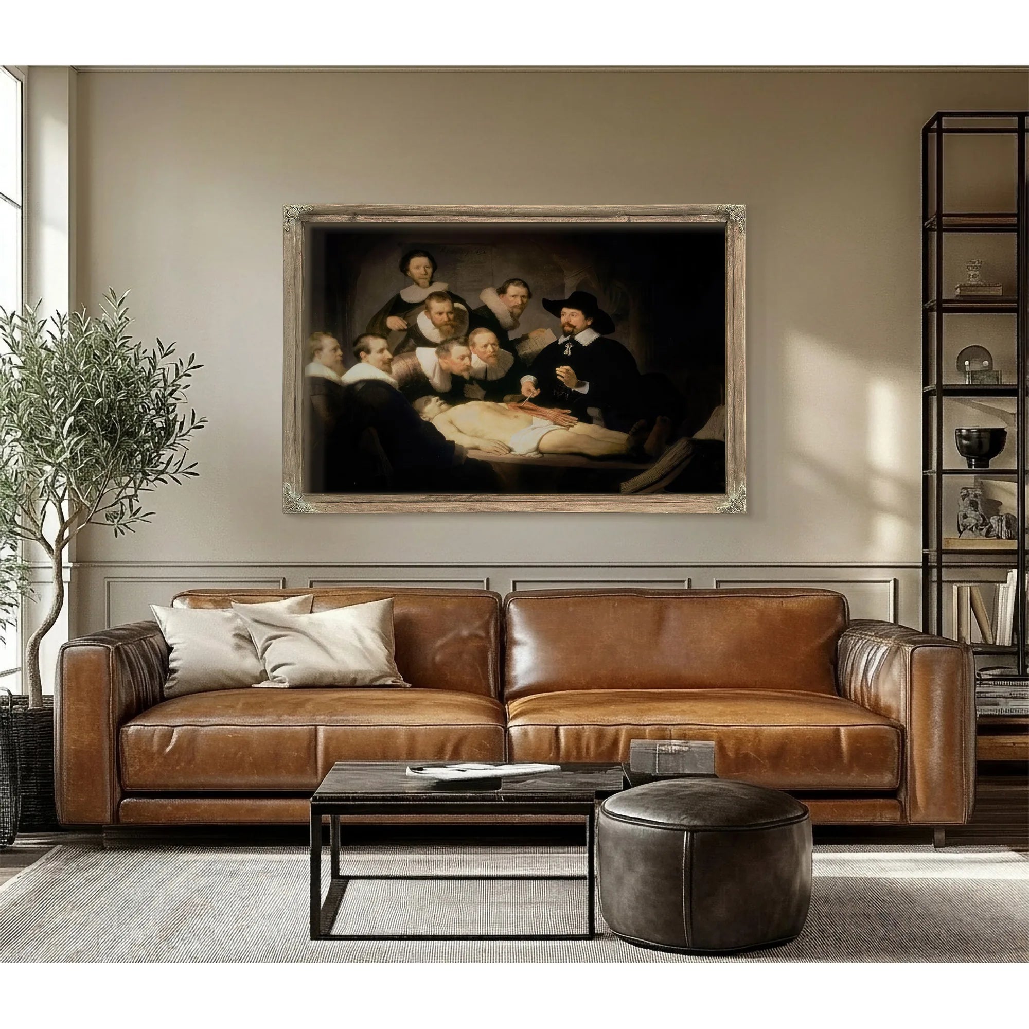 The Anatomy Lesson Of Dr. Nicolaes Tulp By Rembrandt Fine Art Print
