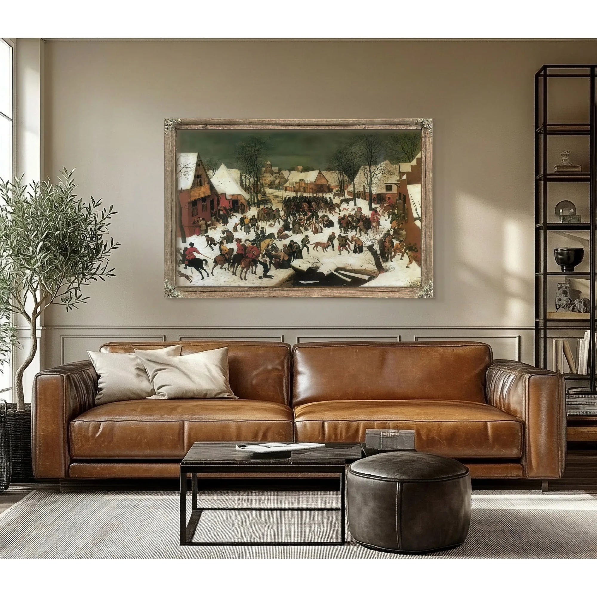 The Massacre Of The Innocents By Pieter Bruegel Fine Art Print