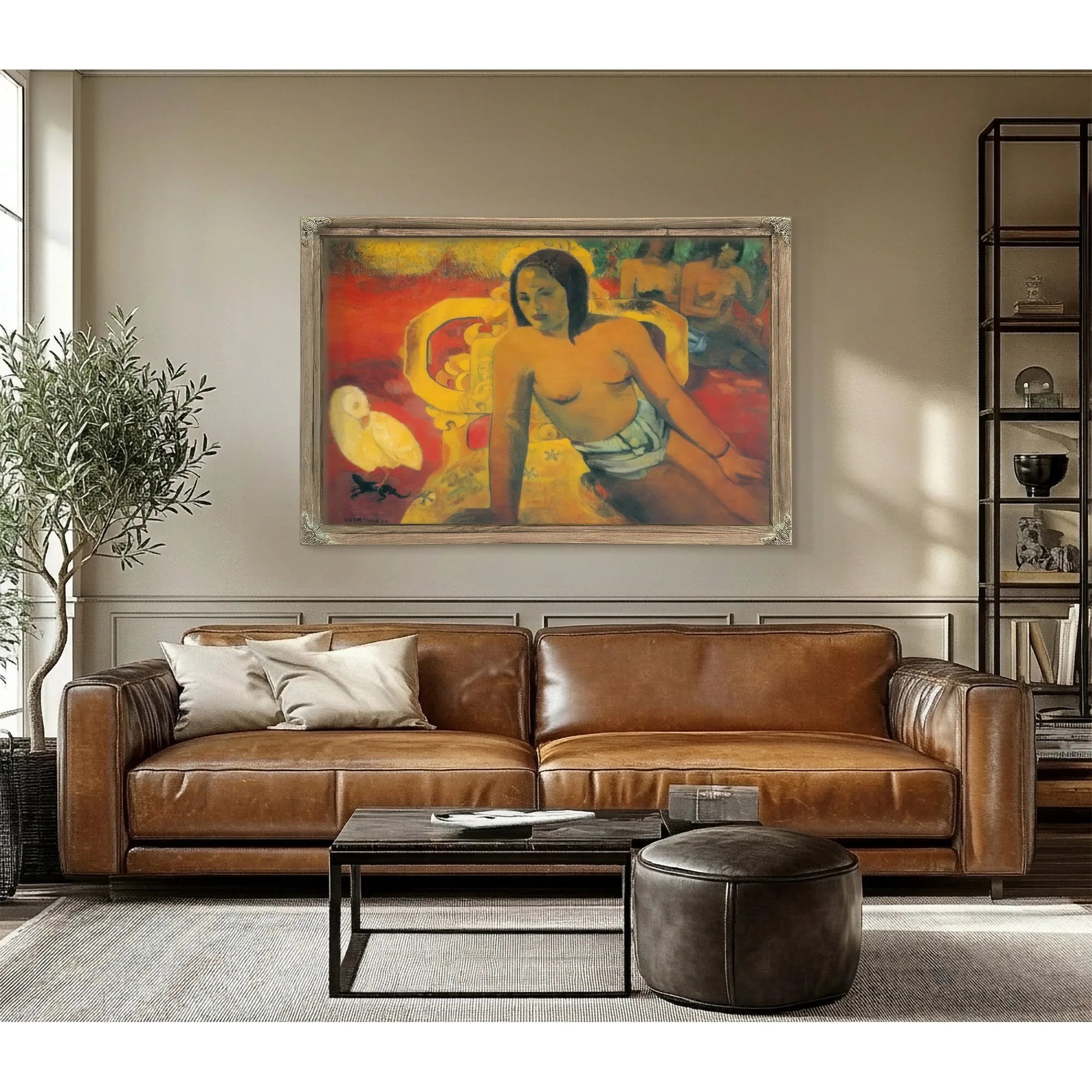 Vairumati By Paul Gauguin Fine Art Print