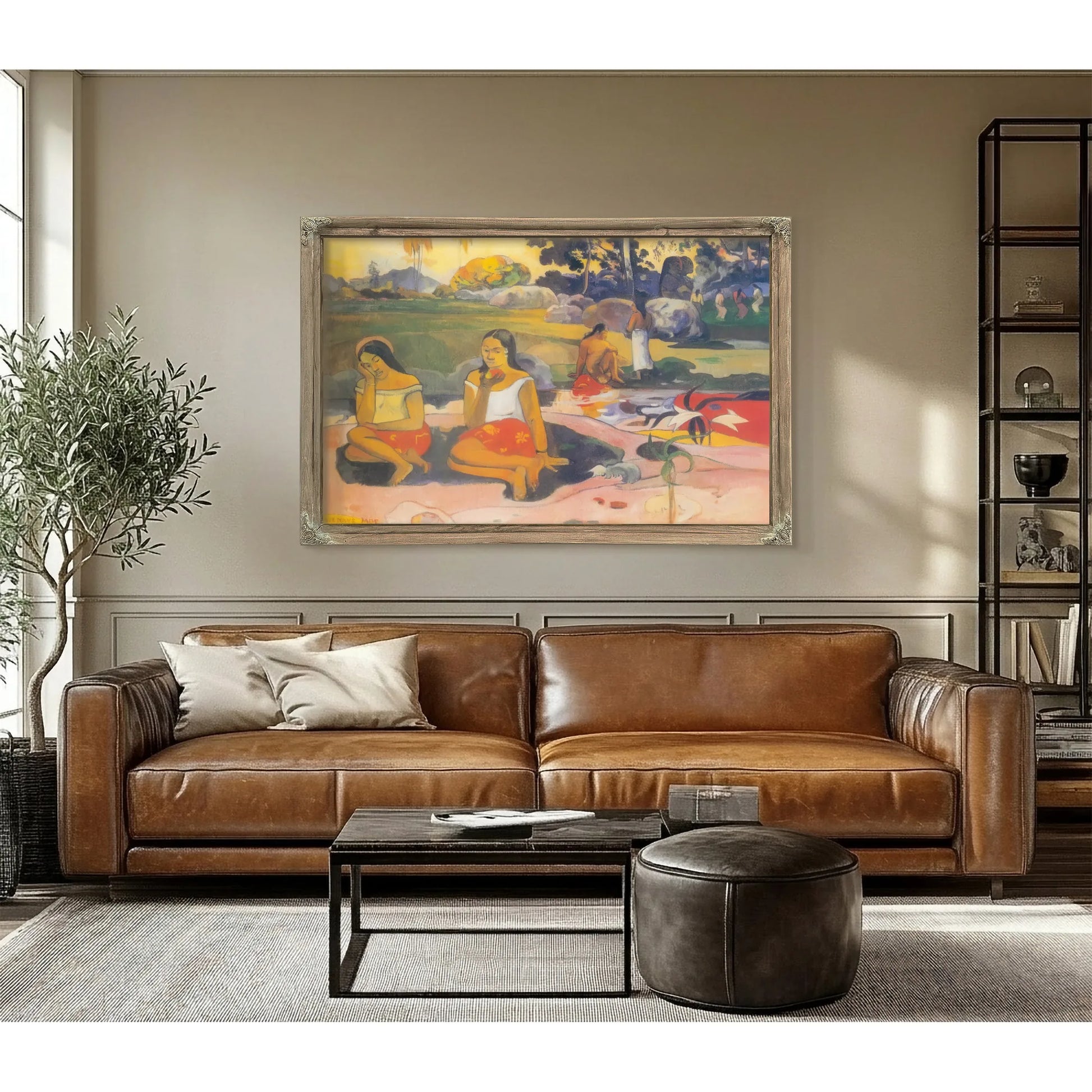 Nave Nave Moe ( Sweet Dreams ) Or Sacred Spring By Paul Gauguin Fine Art Print