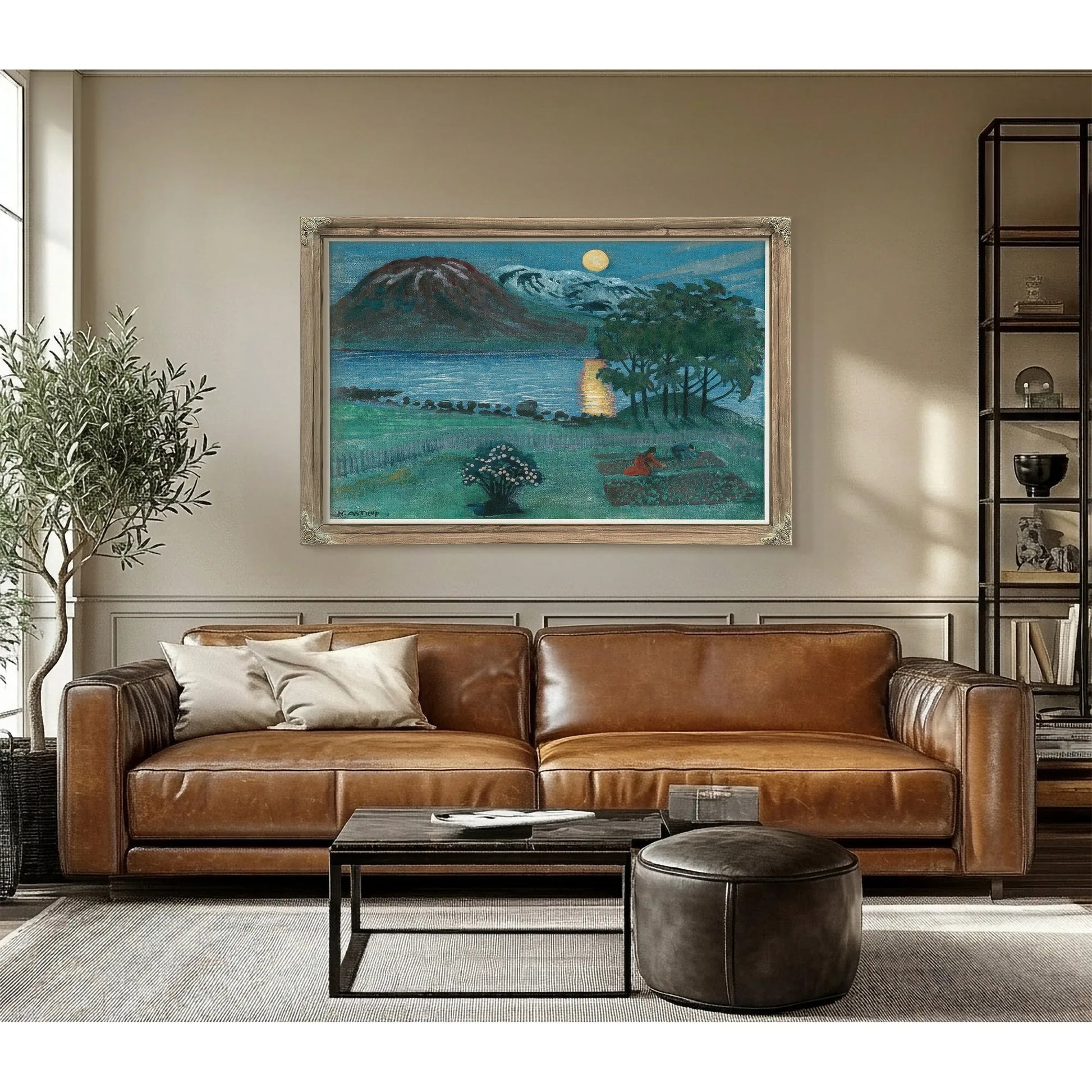 The Moon In May 2 By Nicolai Astrup Fine Art Print