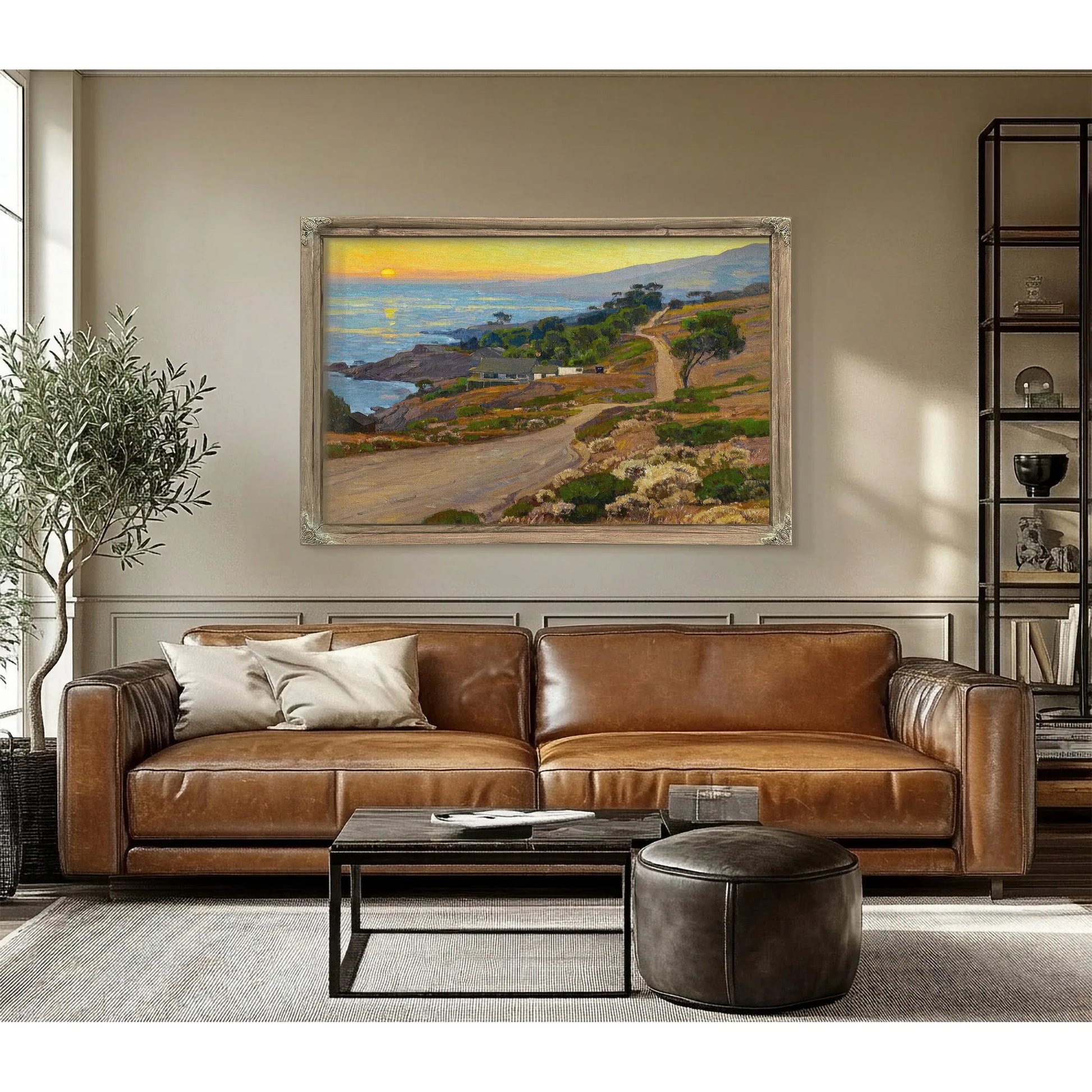 Old Coast Road By William Wendt Fine Art Print