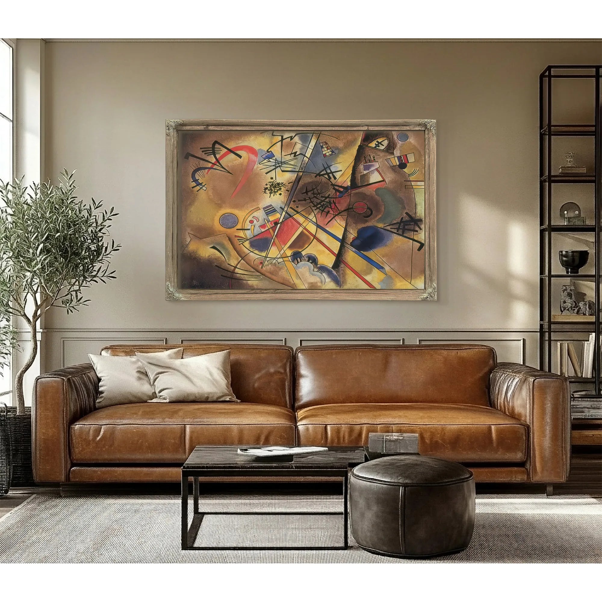 Small Dream In Red 1925 By Wassily Kandinsky Fine Art Print