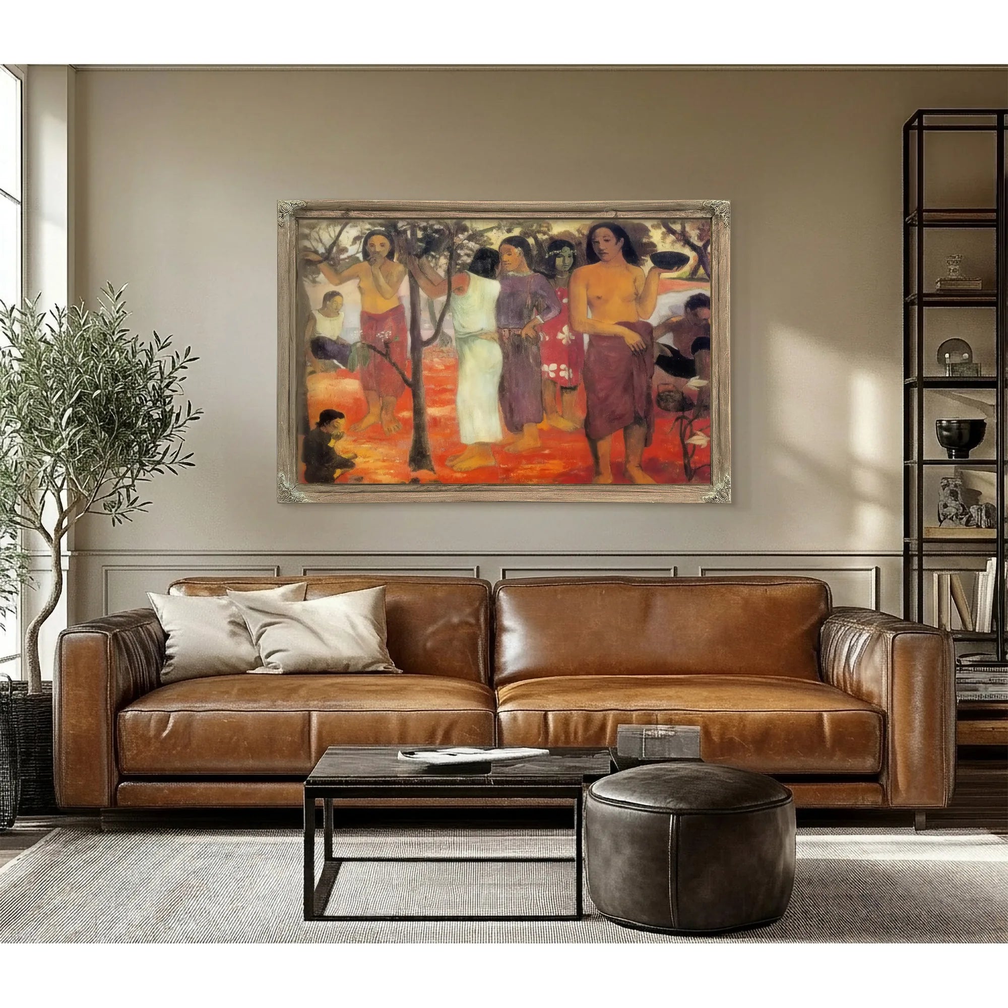 Nave Nave Mahana ( Delicious Day) By Paul Gauguin Fine Art Print