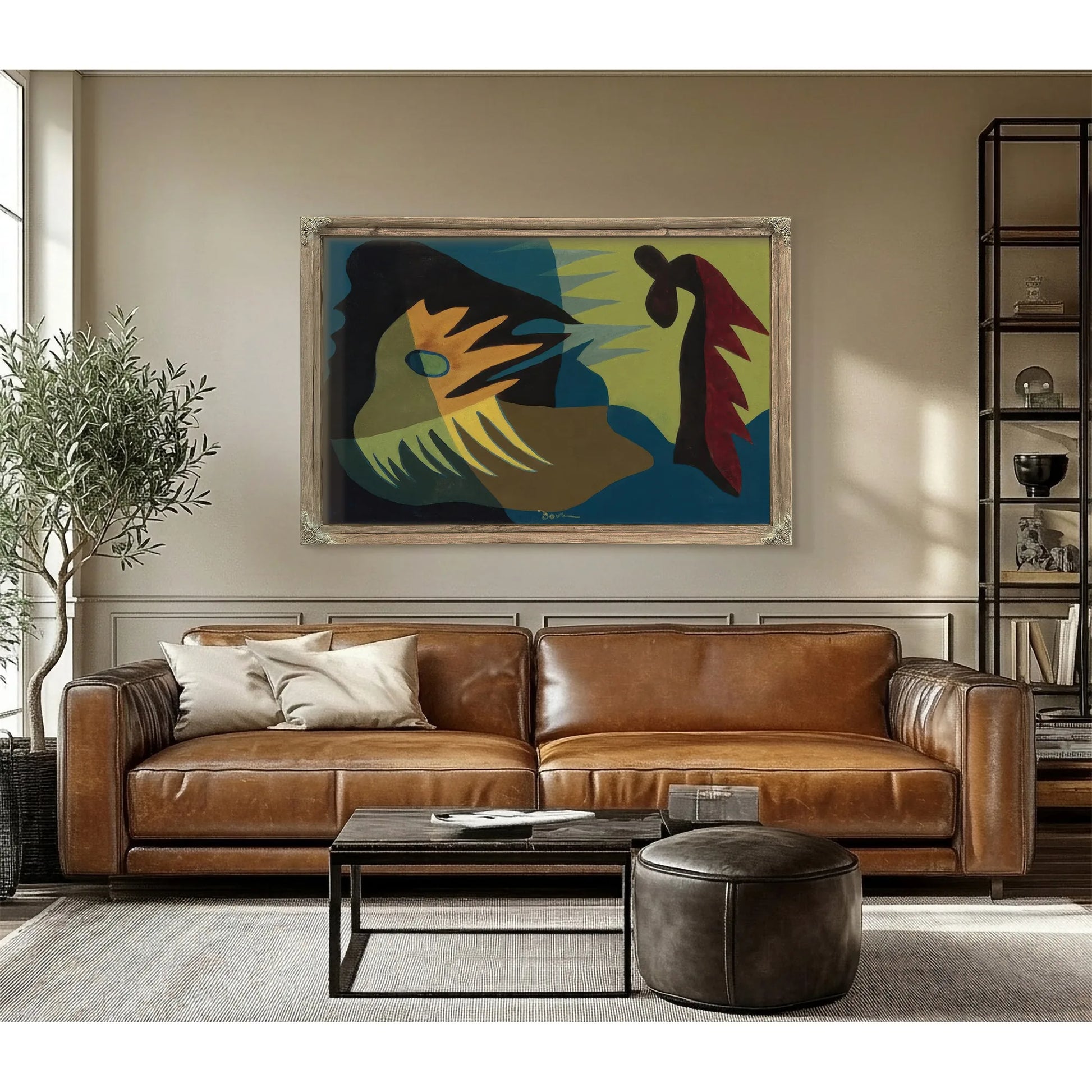 Arrangement By Arthur Dove Fine Art Print