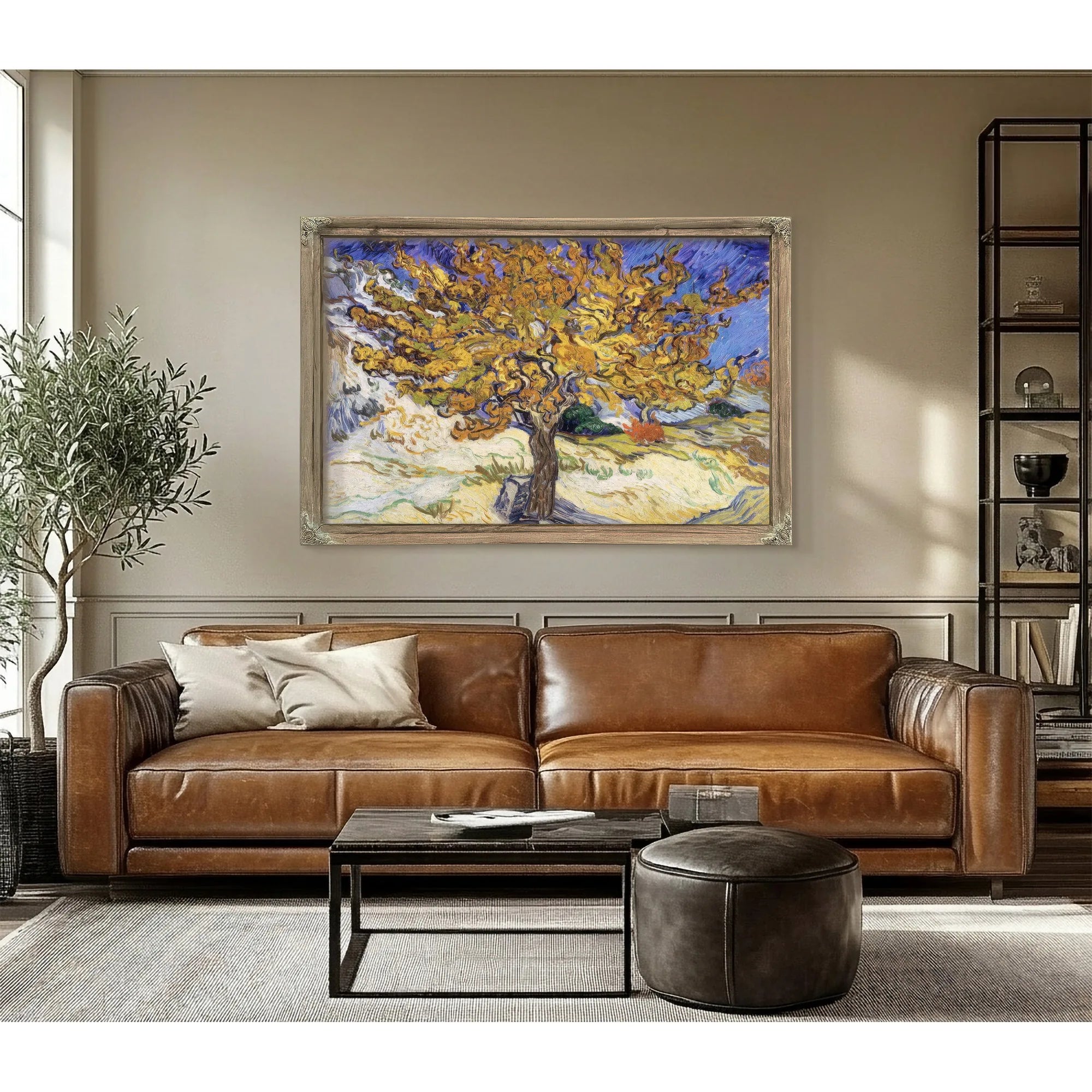 Mulberry Tree By Vincent Van Gogh Fine Art Print