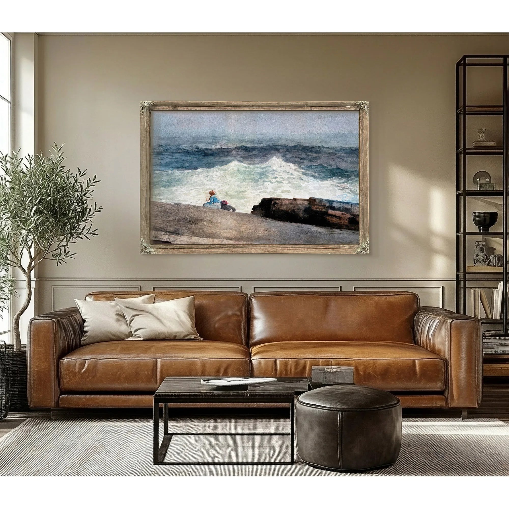 The Northeaster By Winslow Homer Fine Art Print