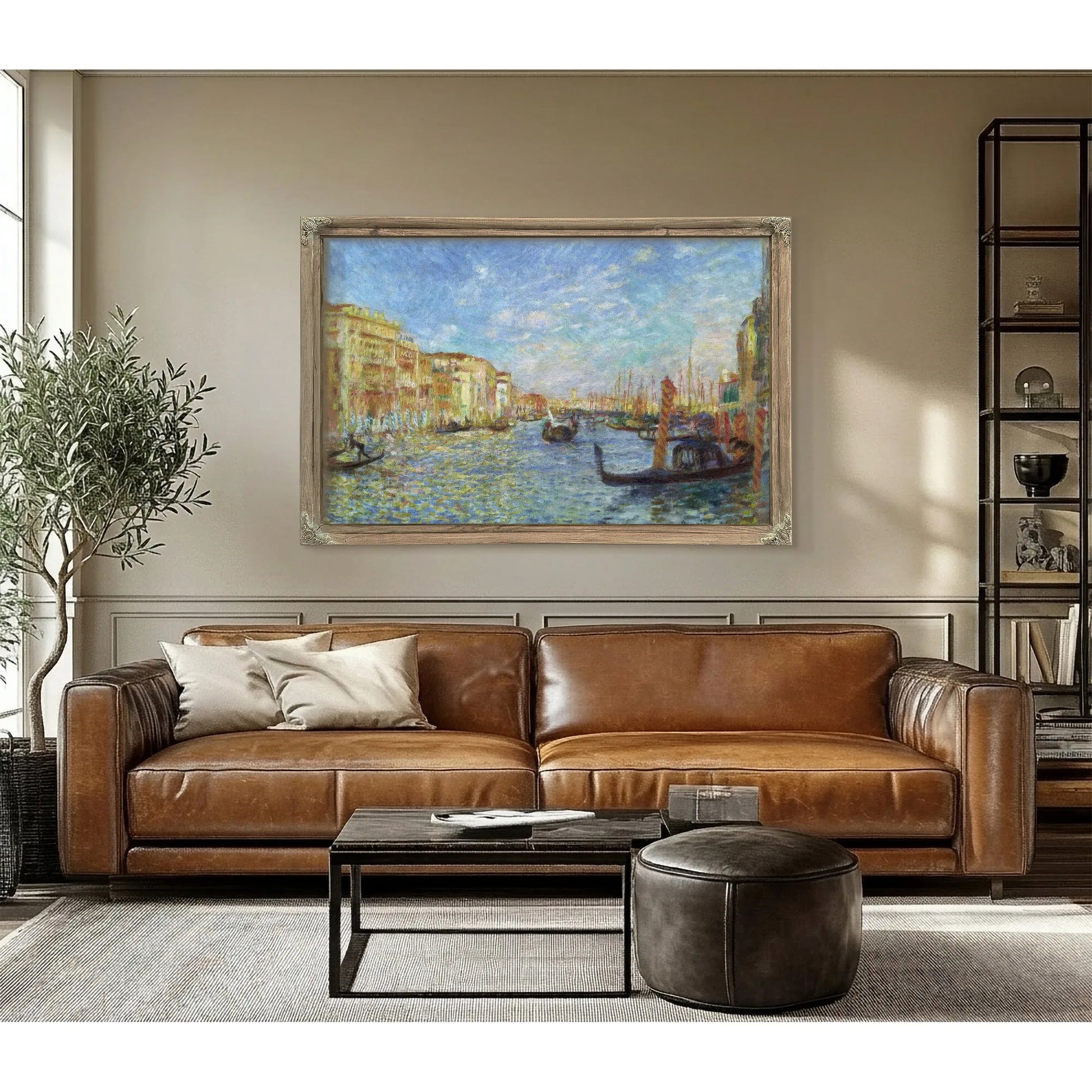 Grand Canal, Venice By Pierre August Renoir Fine Art Print