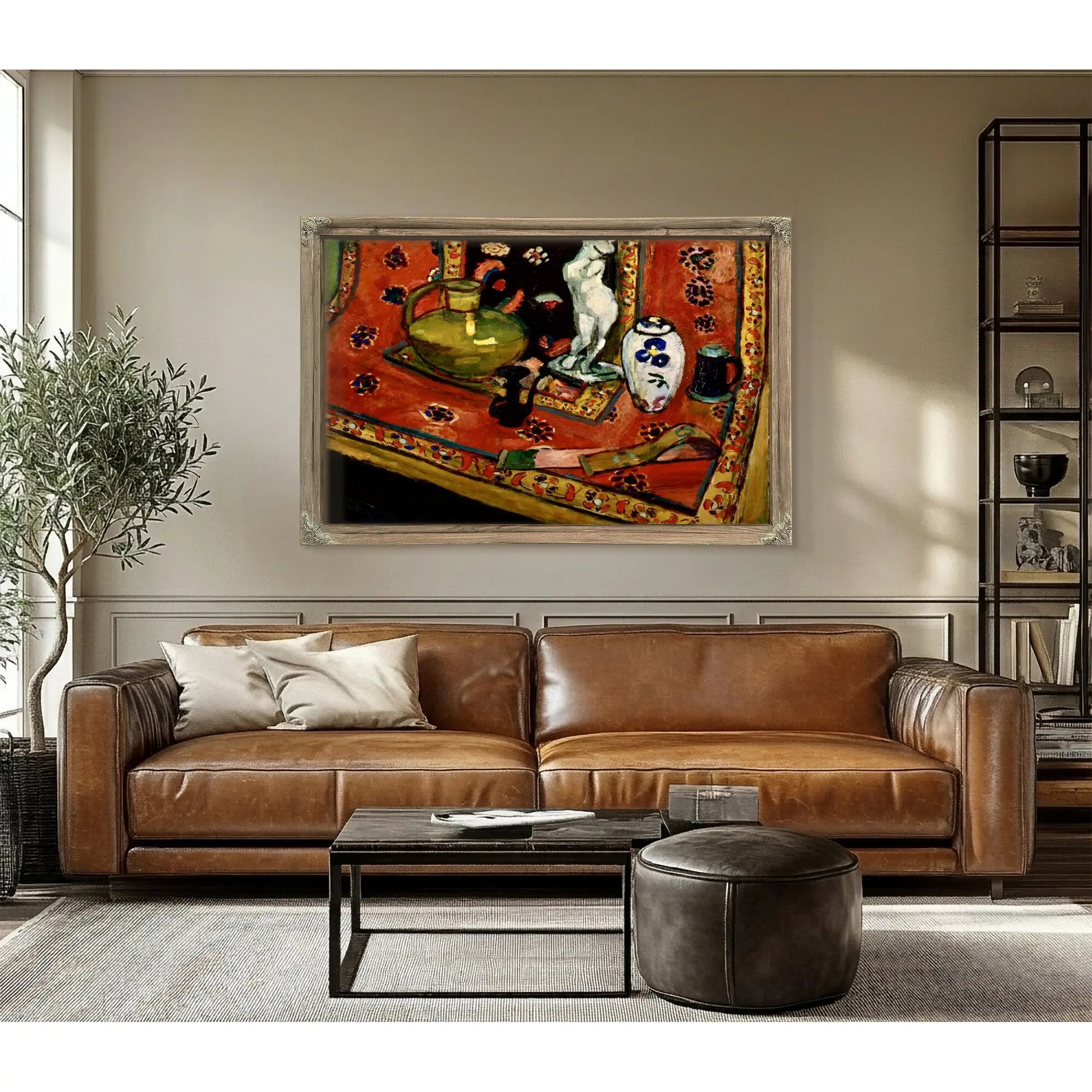 Still Life With Oriental Rug by Henri Matisse