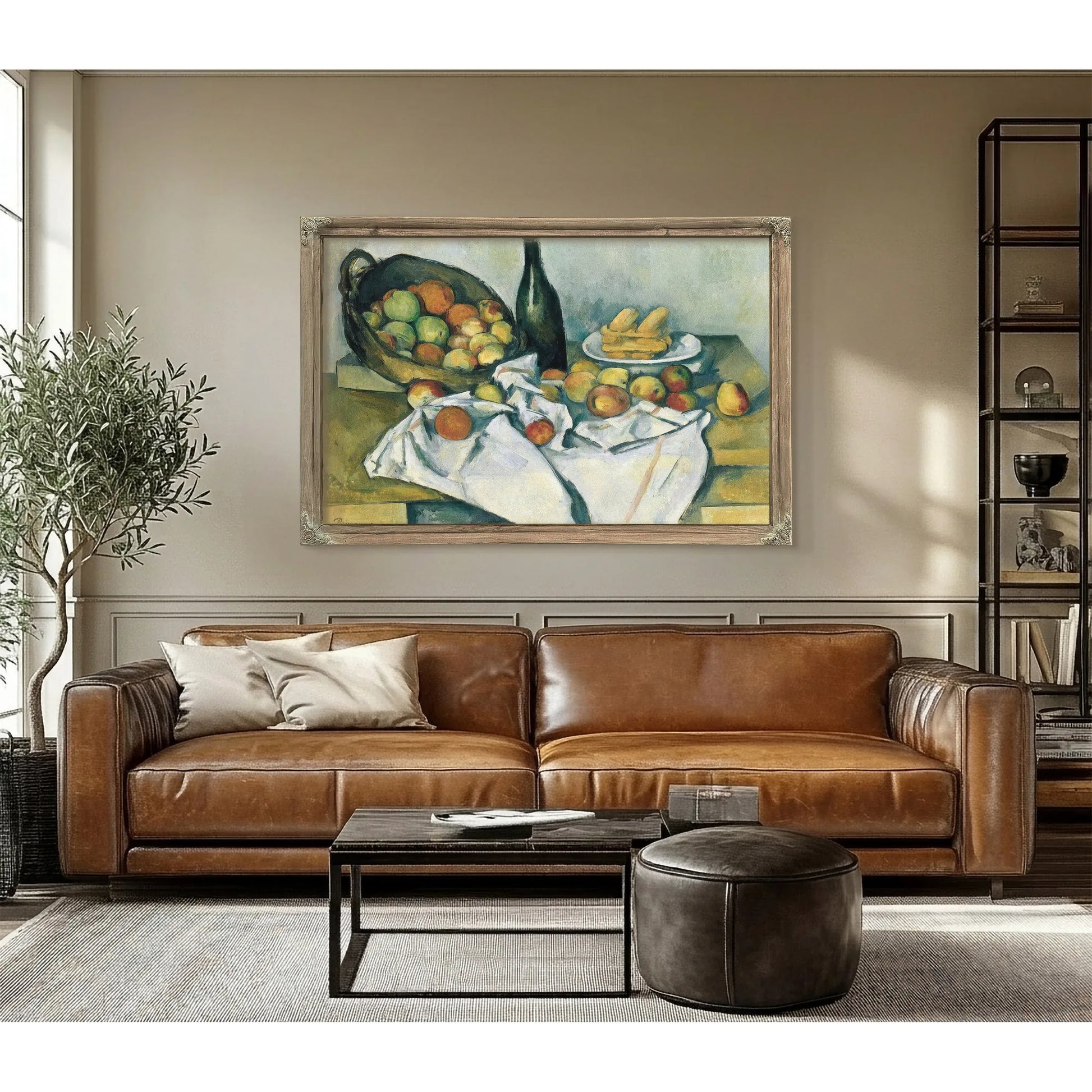 The Basket Of Apples 1894 1 By Paul Cezanne Fine Art Print