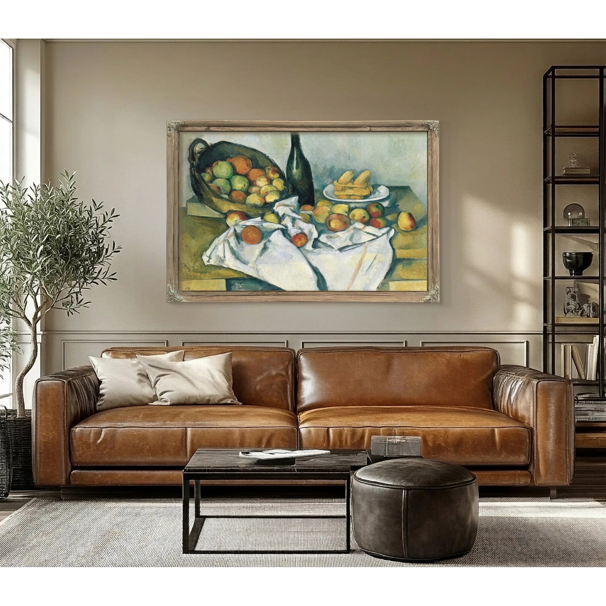 The Basket Of Apples 1894 1 By Paul Cezanne Fine Art Print