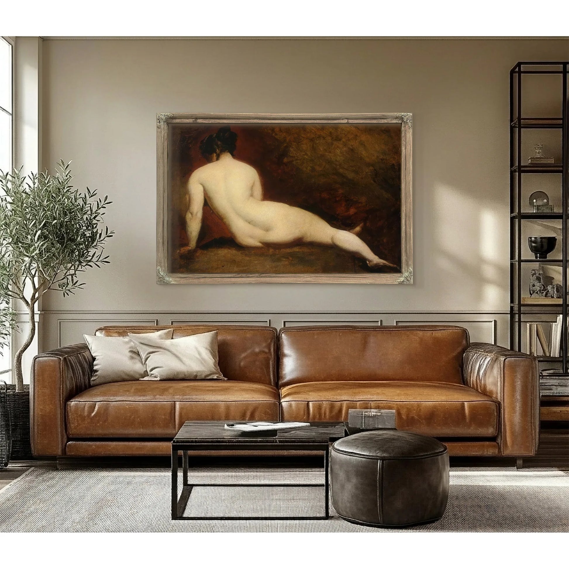 Nude Study By William Etty Fine Art Print